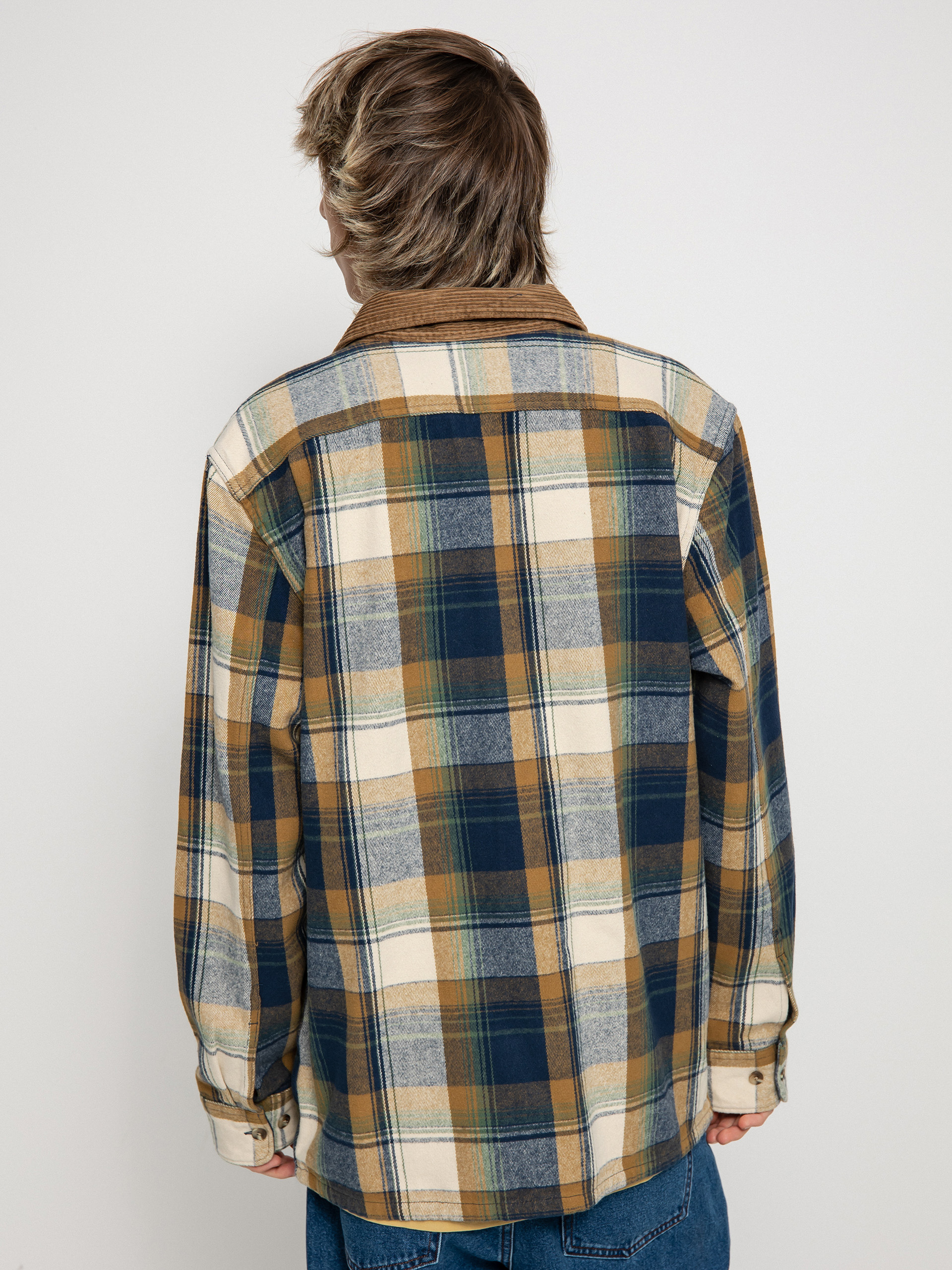 Koszula Vans Saxon (oatmeal/dress blues)