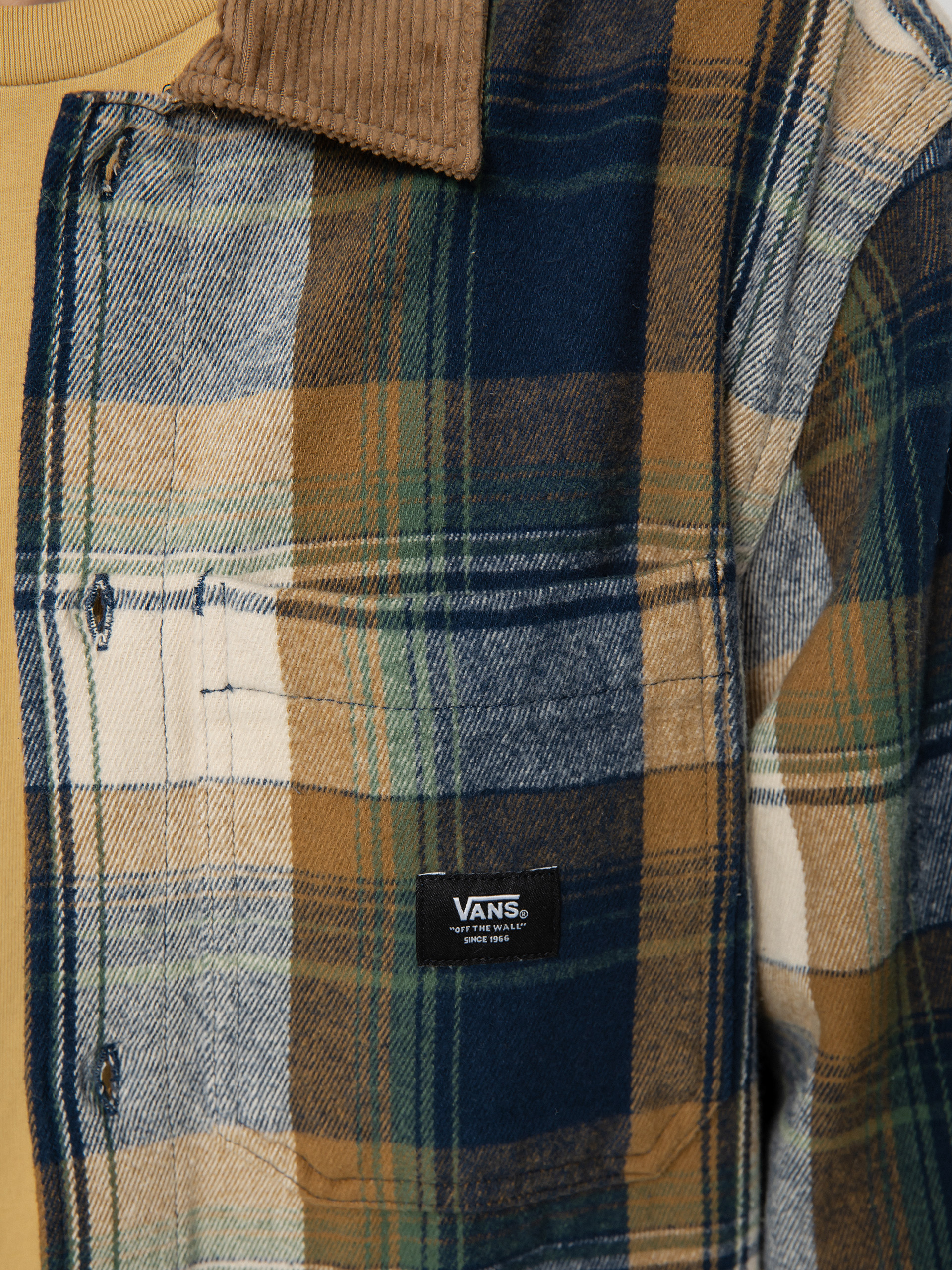 Koszula Vans Saxon (oatmeal/dress blues)