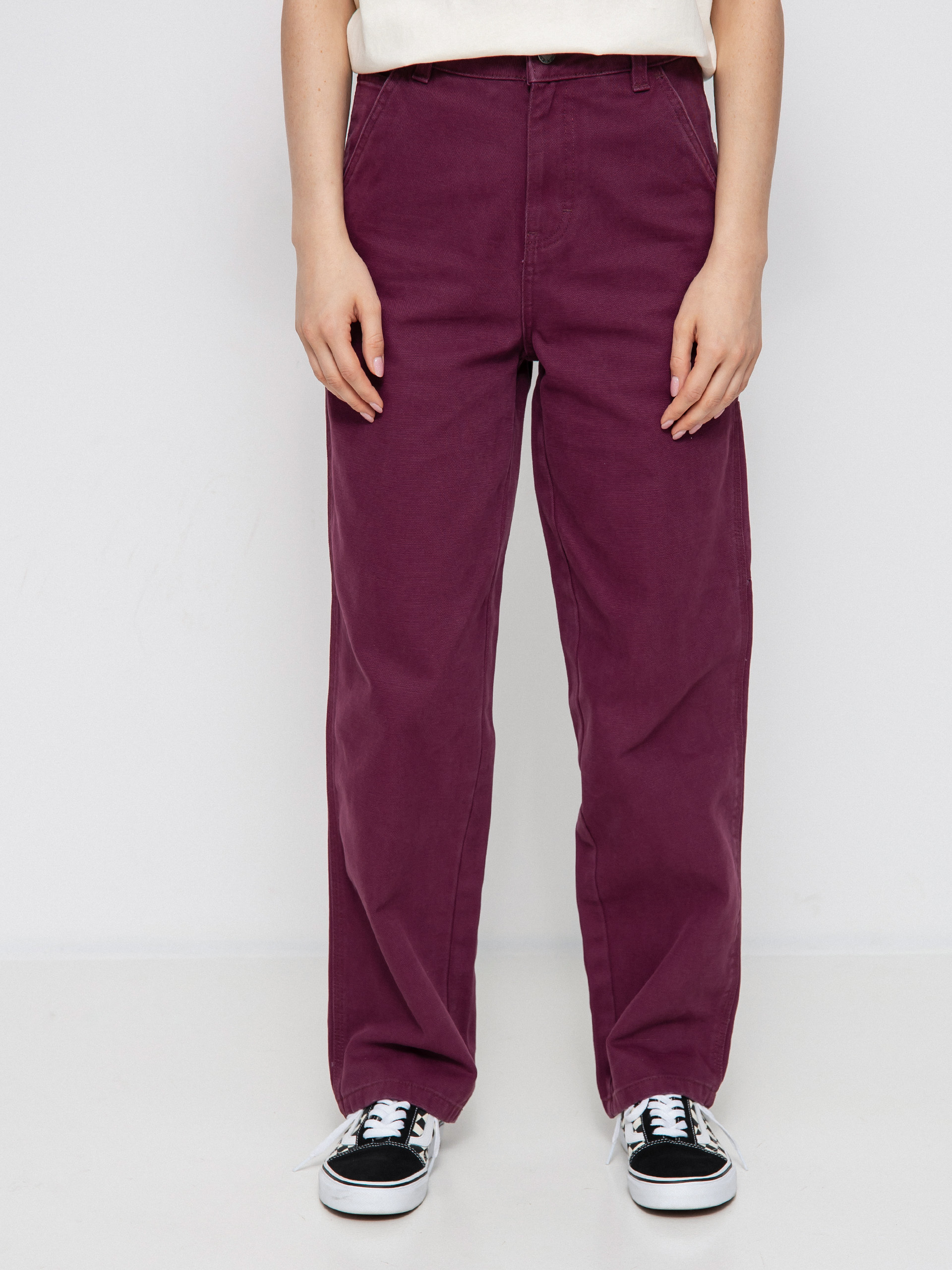Spodnie Dickies Duck Canvas Wmn (grape wine)