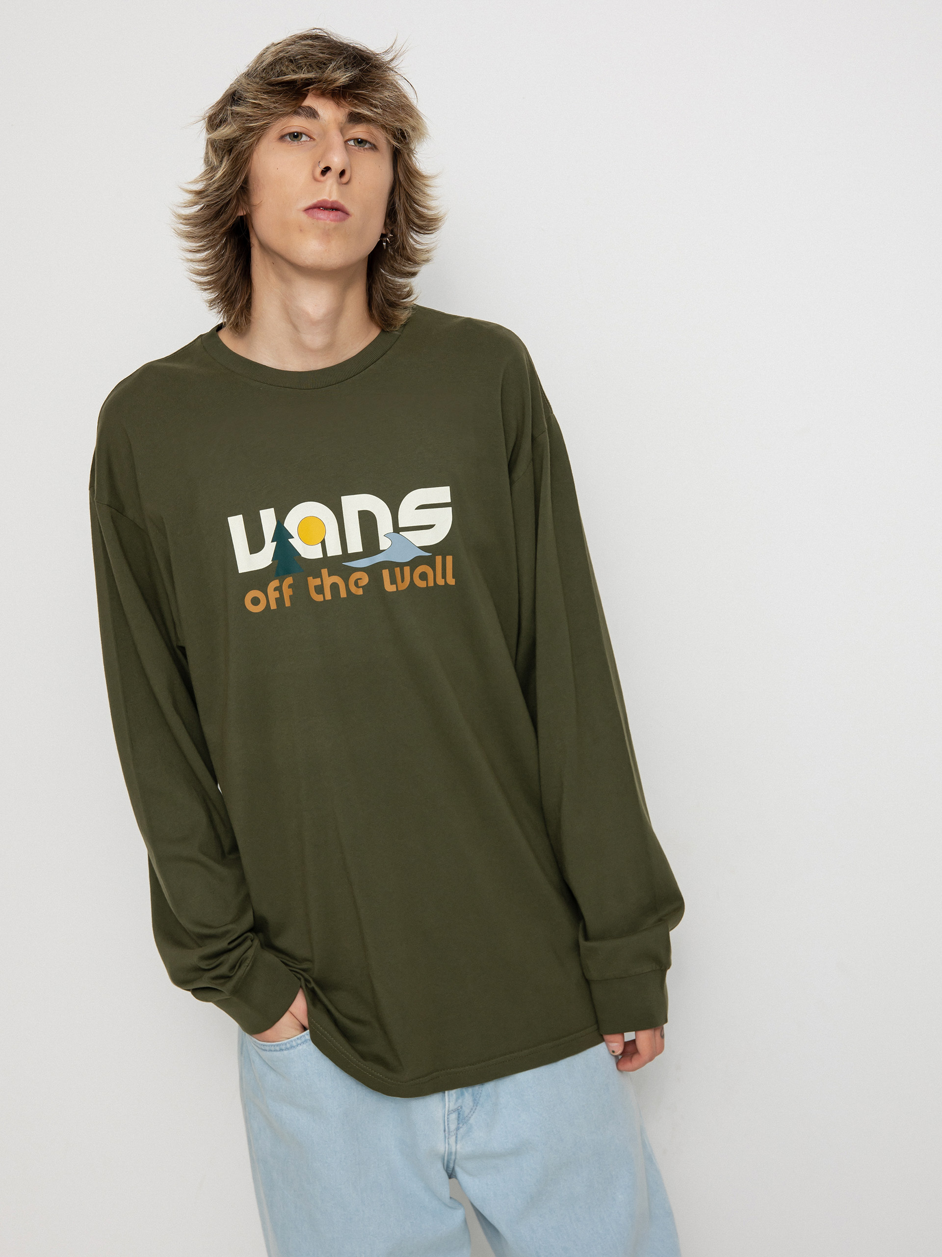 Longsleeve Vans Coastal Vintage (grape leaf)