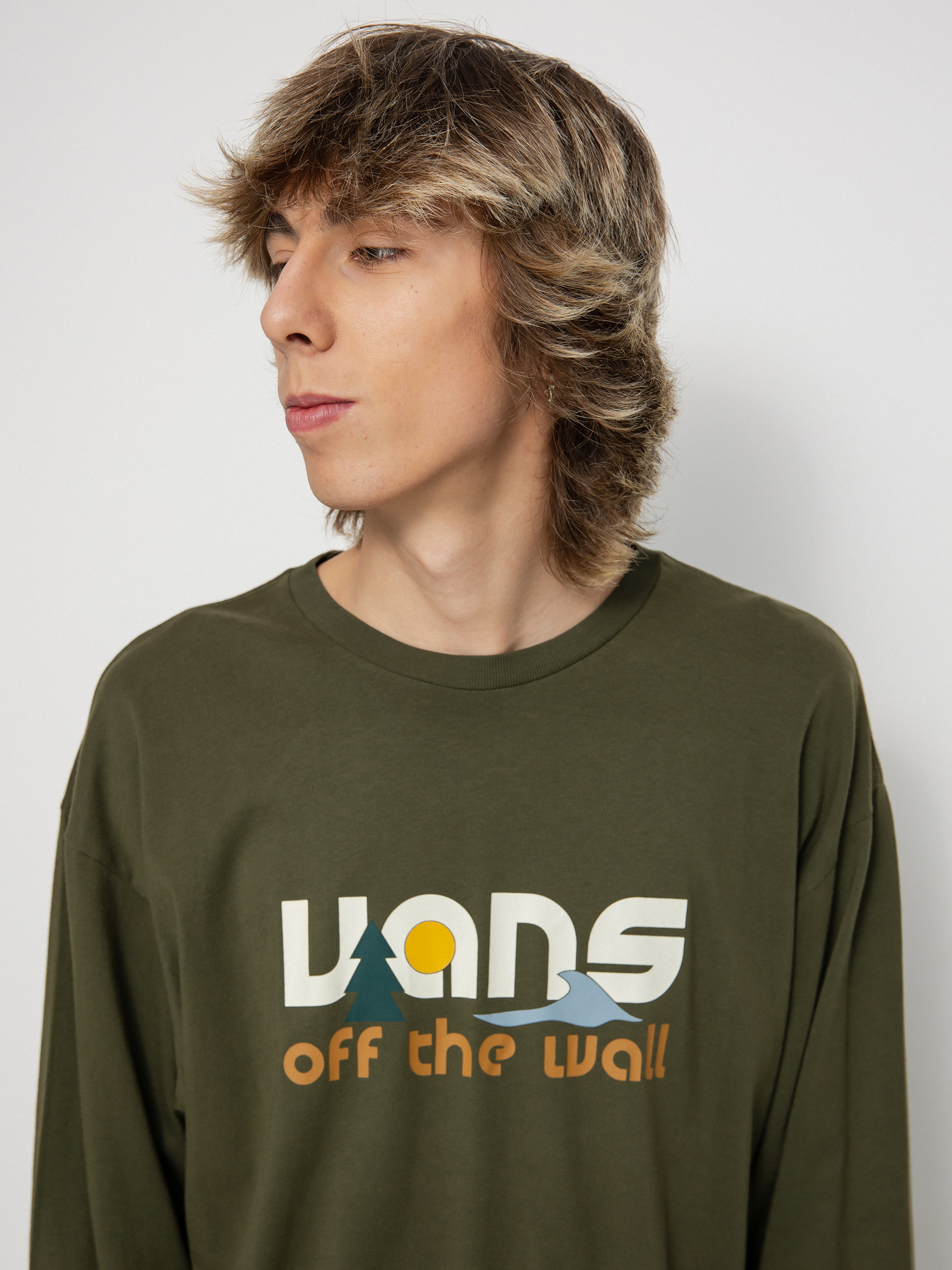 Longsleeve Vans Coastal Vintage (grape leaf)
