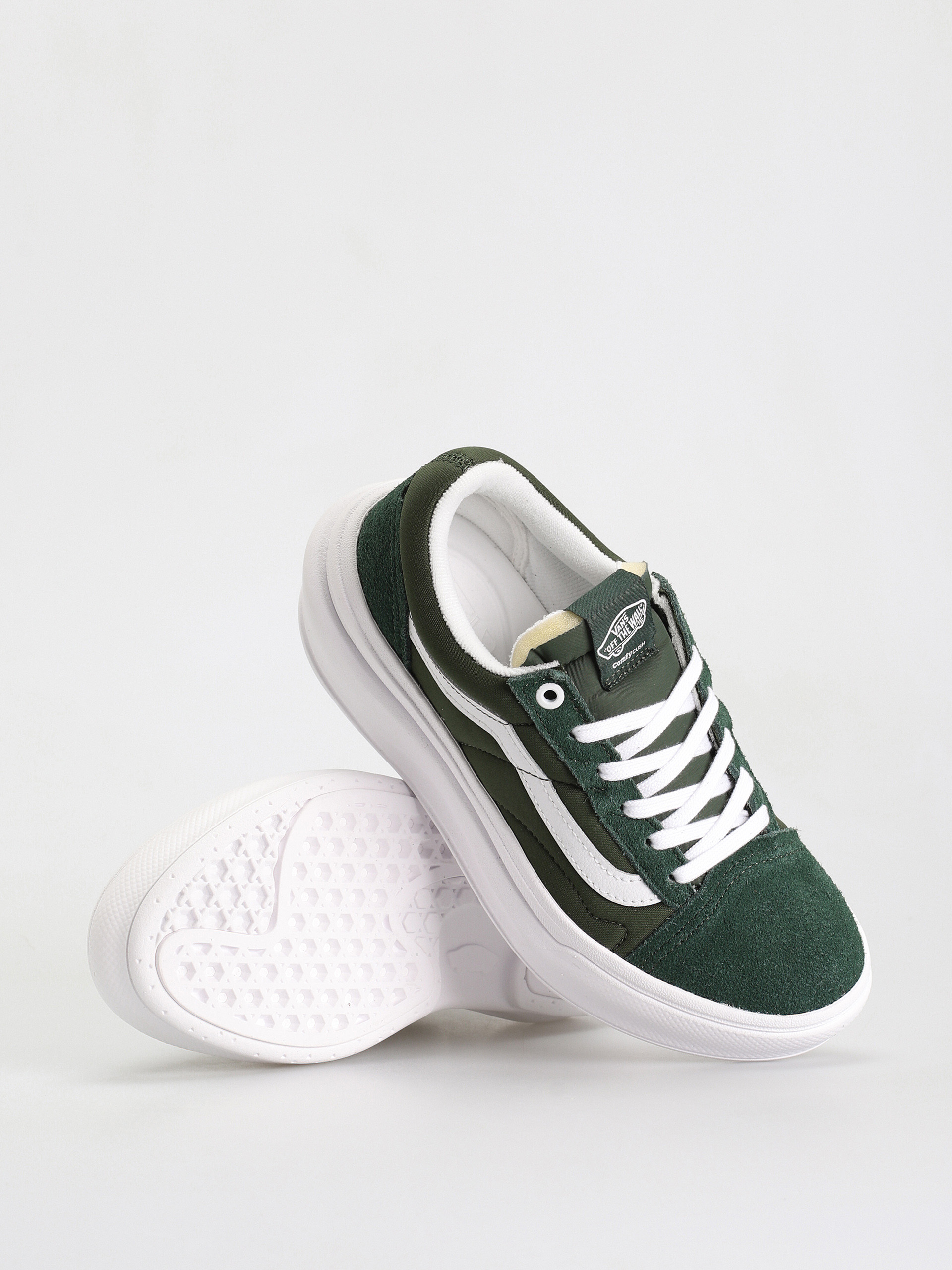 Buty Vans Old Skool Overt CC (dark green/white)