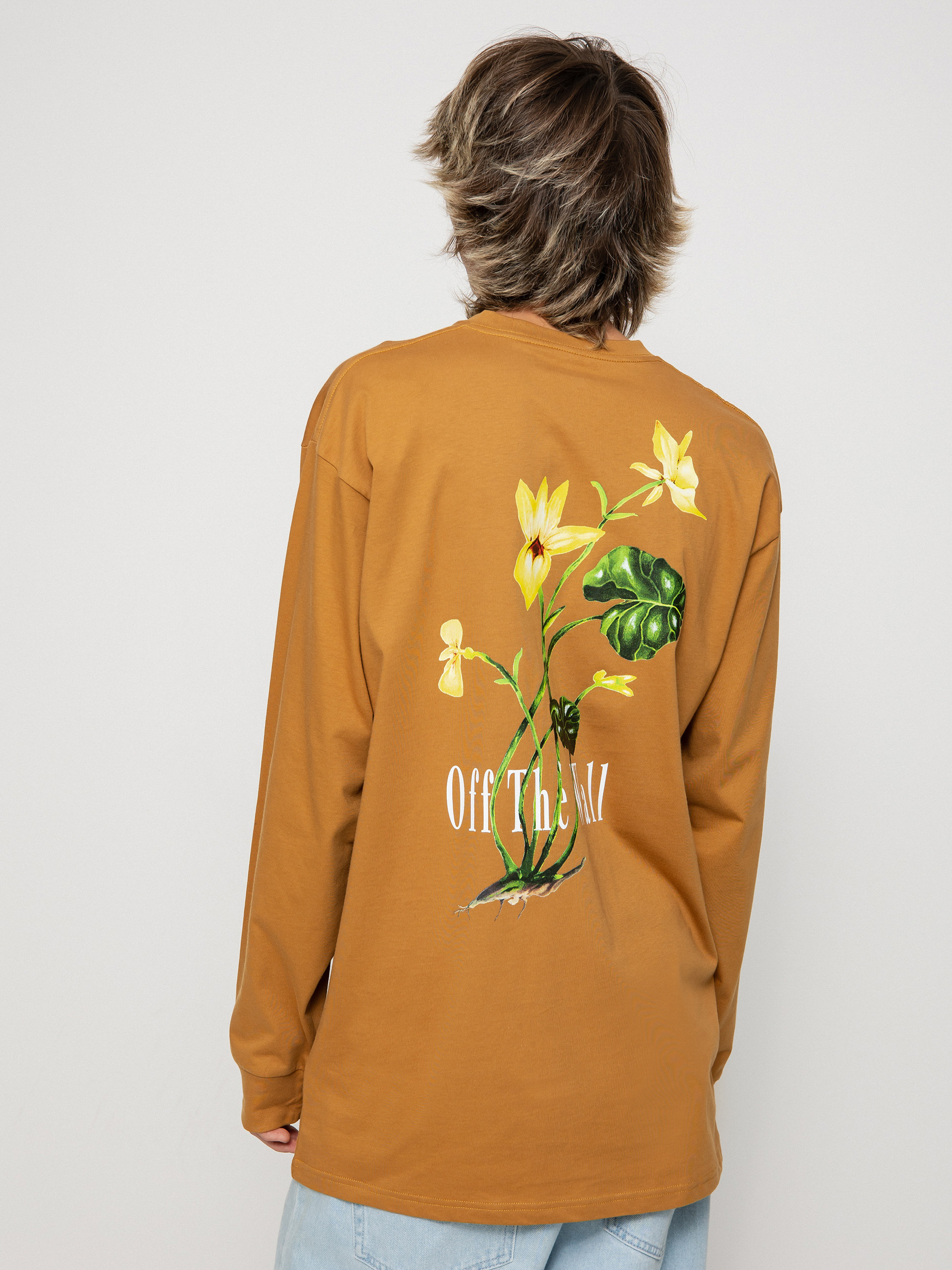 Longsleeve Vans Vans Greener Grounds (bone brown)