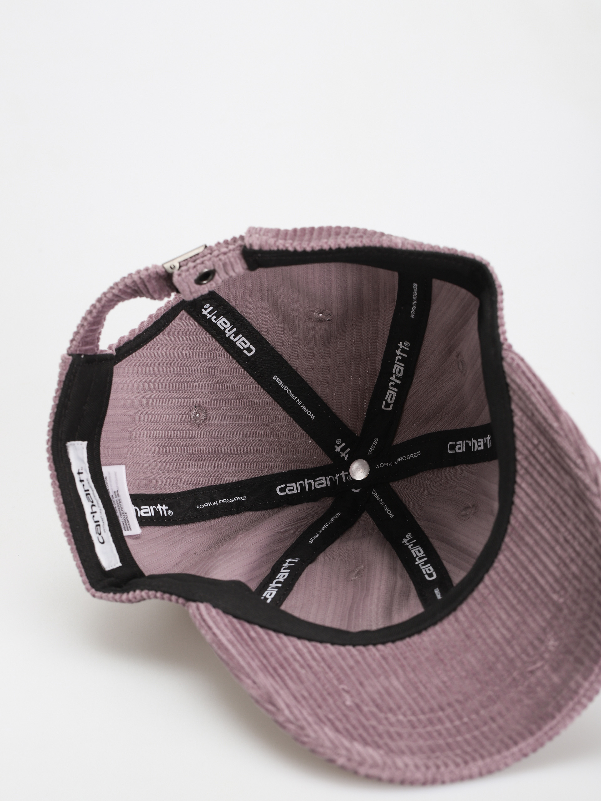 Czapka z daszkiem Carhartt WIP Harlem (misty thistle/black)