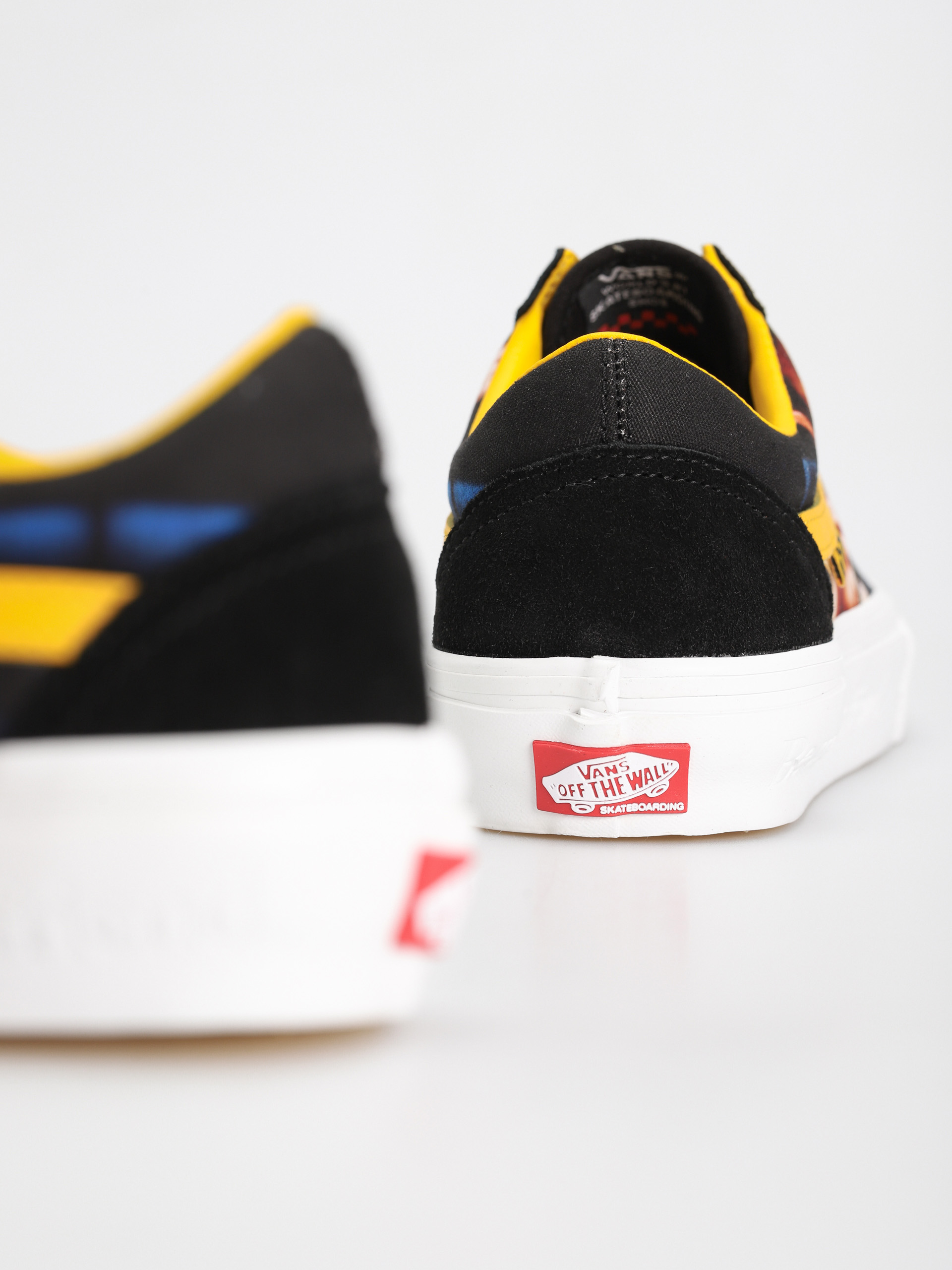 Buty Vans Skate Old Skool (bruce lee black/yellow)
