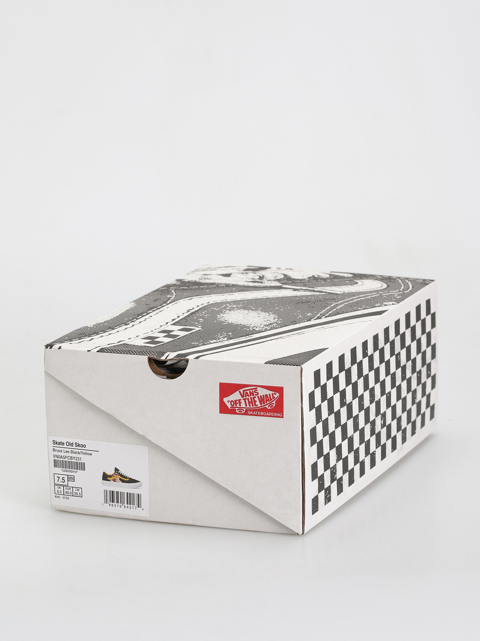 Buty Vans Skate Old Skool (bruce lee black/yellow)