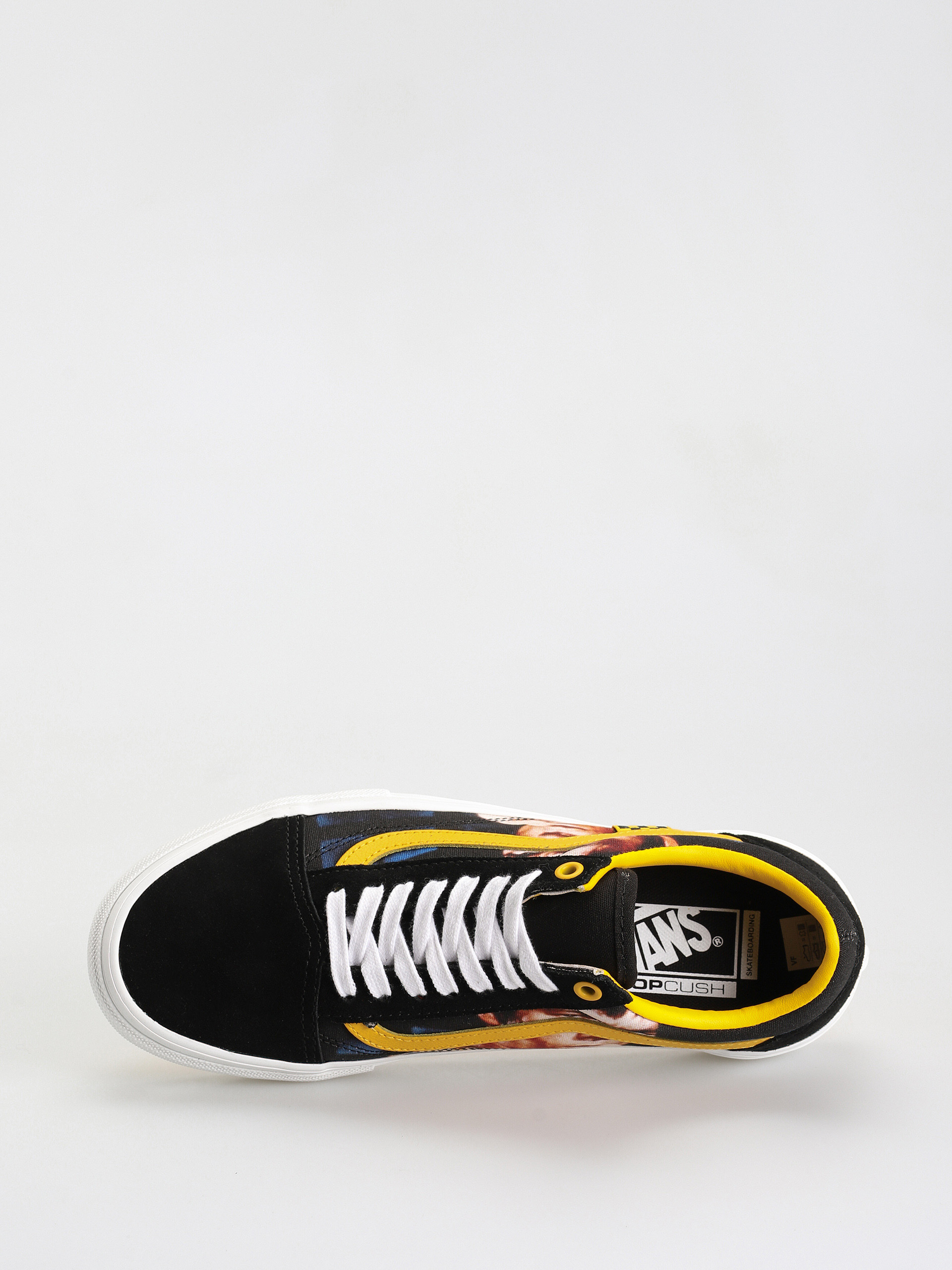 Buty Vans Skate Old Skool (bruce lee black/yellow)
