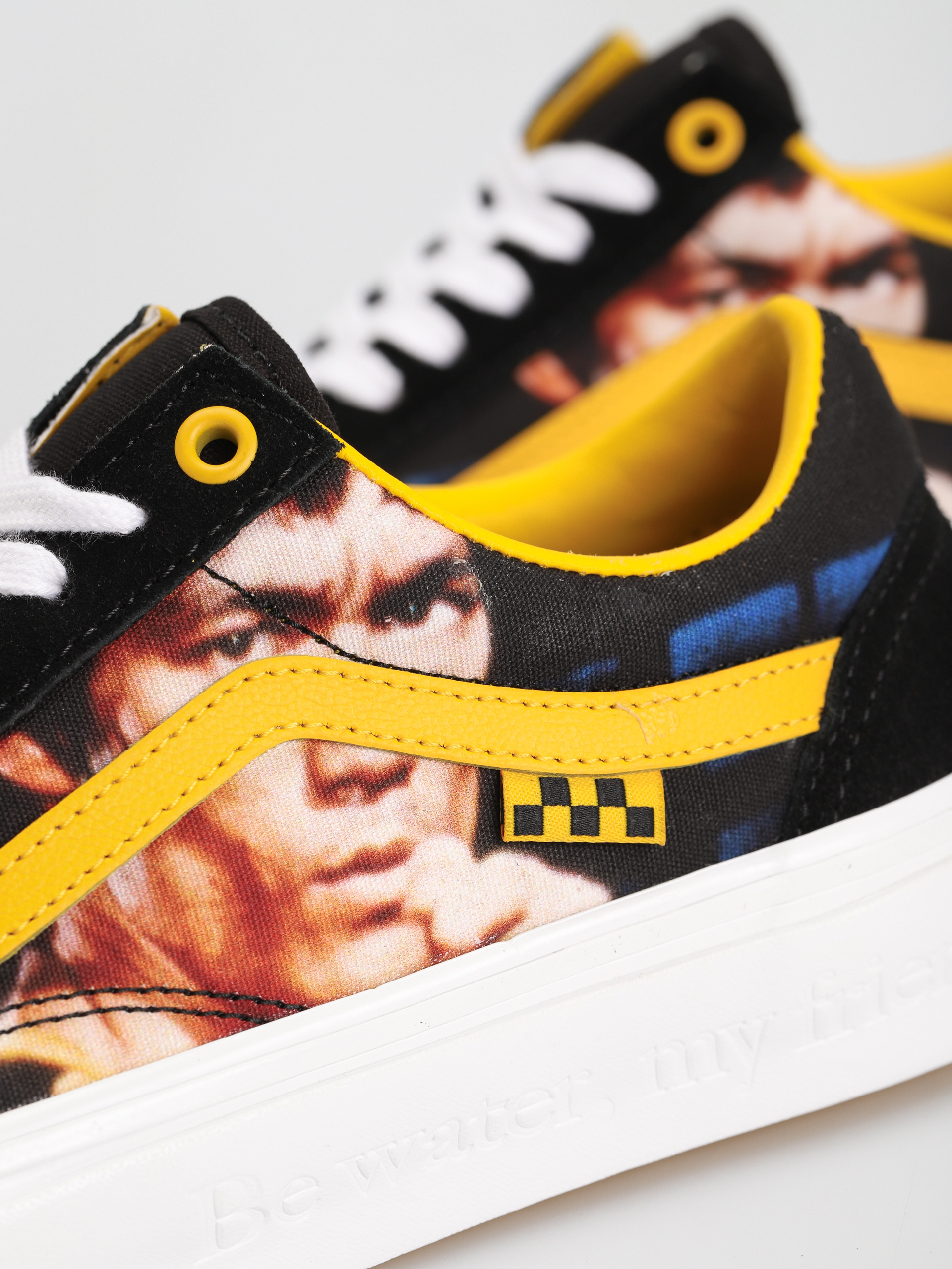 Buty Vans Skate Old Skool (bruce lee black/yellow)