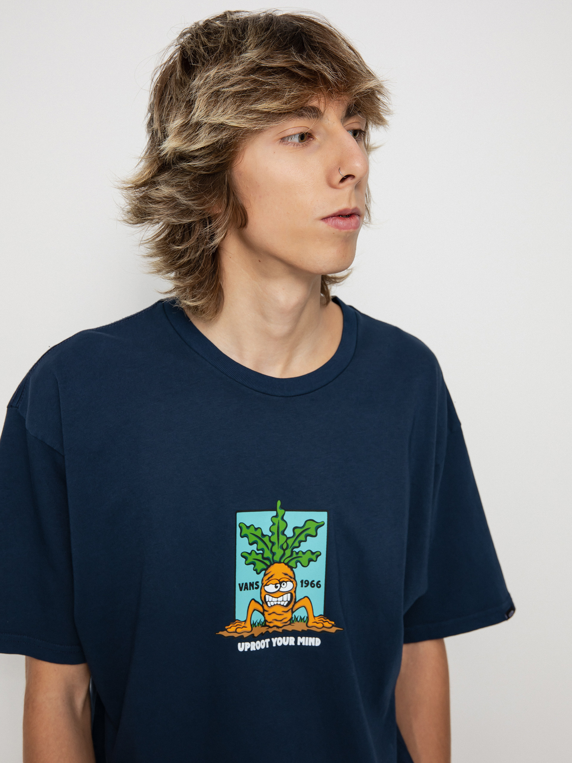 T-shirt Vans Uproot Your Mind Overdye (dress blues)