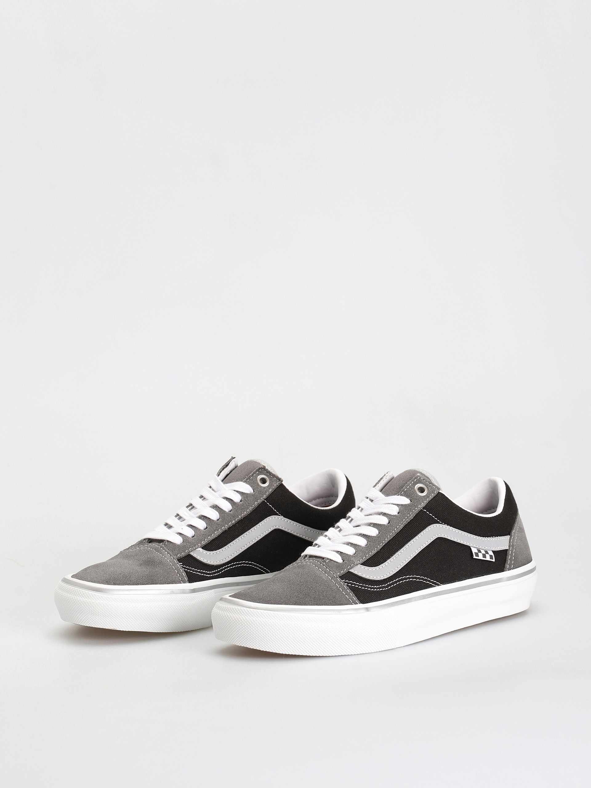 Buty Vans Skate Old Skool (reflective black/grey)