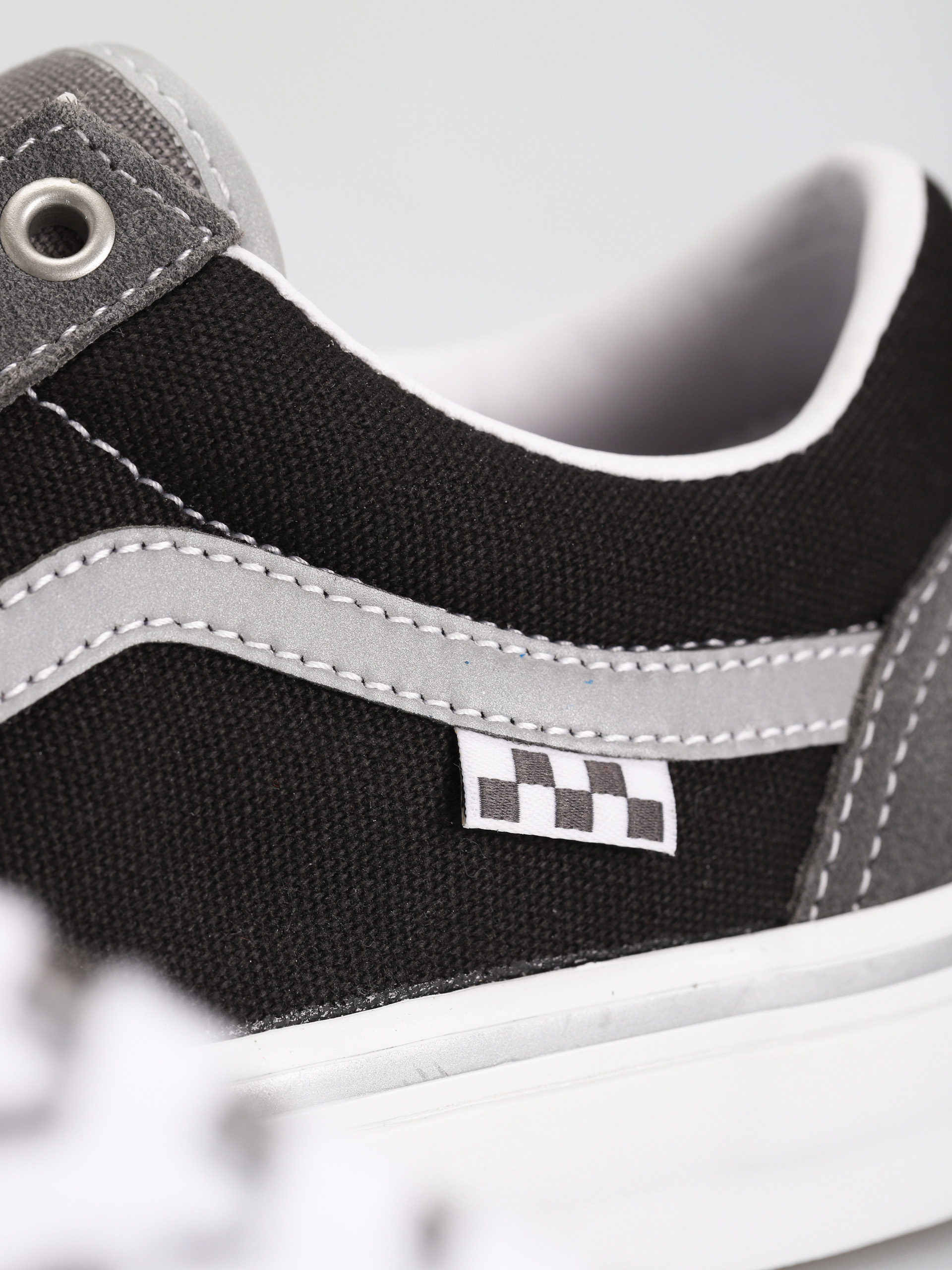 Buty Vans Skate Old Skool (reflective black/grey)