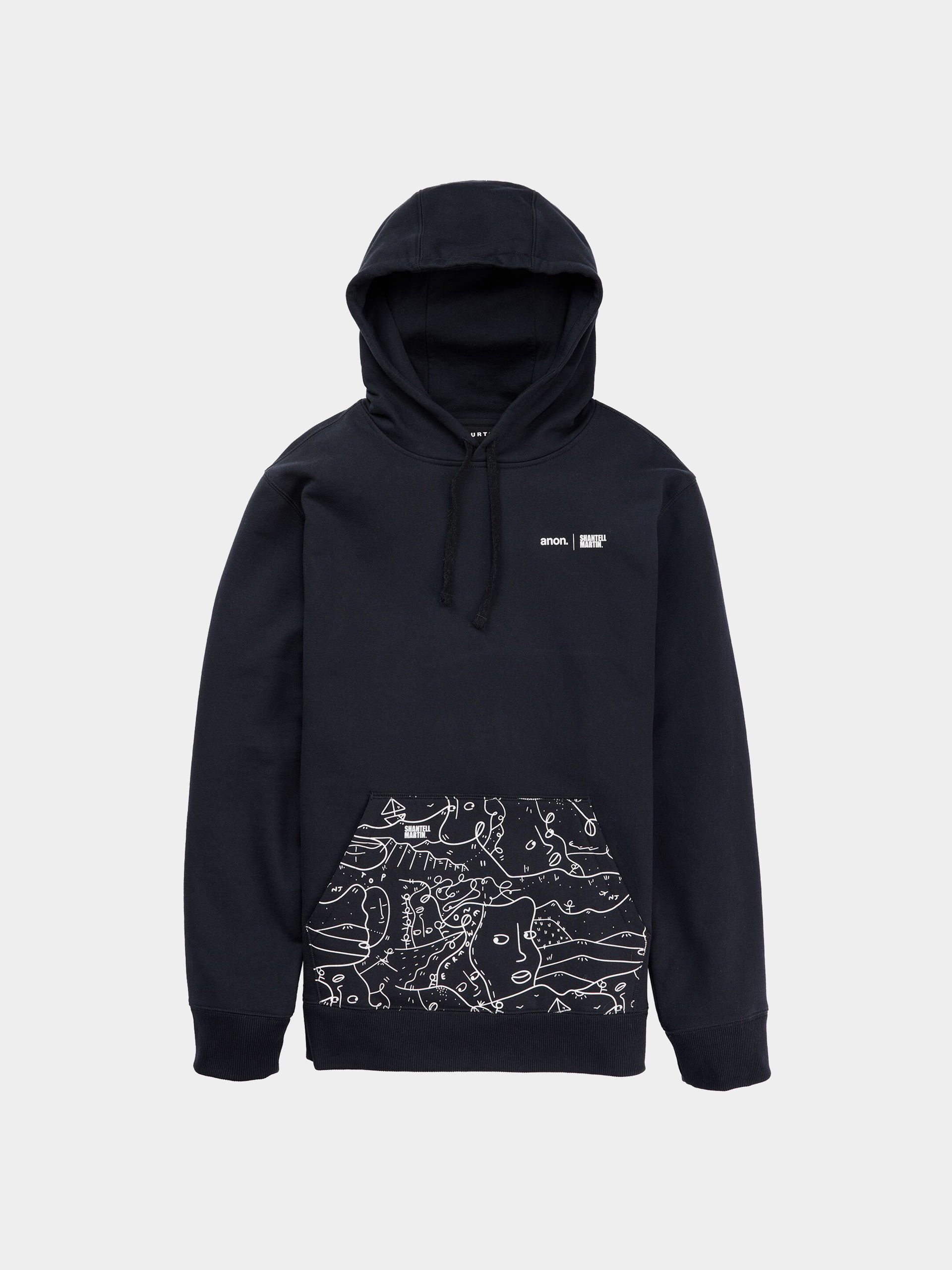Bluza z kapturem Anon Martin HD (true black)