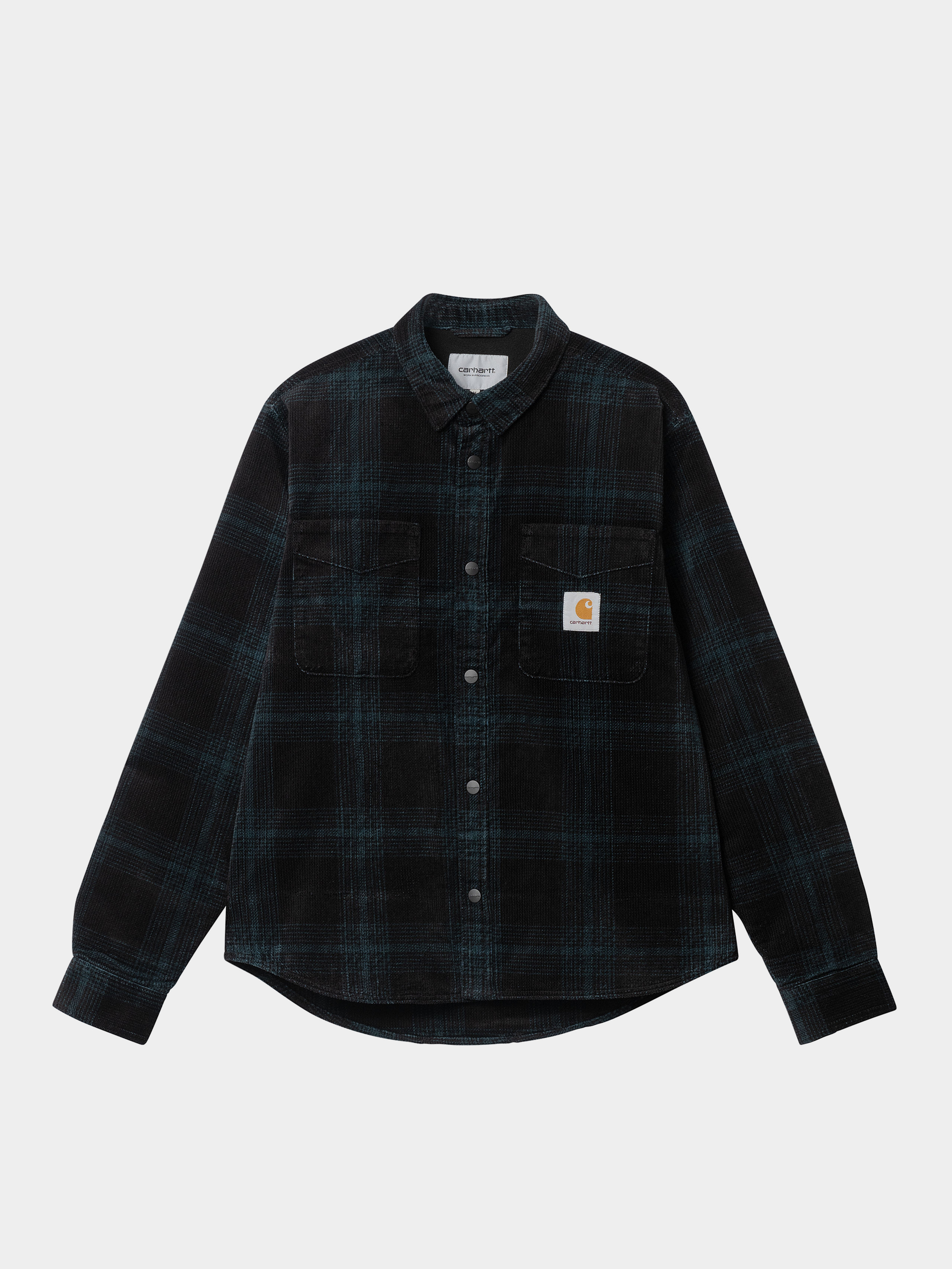 Kurtka Carhartt WIP Ginnis (ginnis check/deep teal)