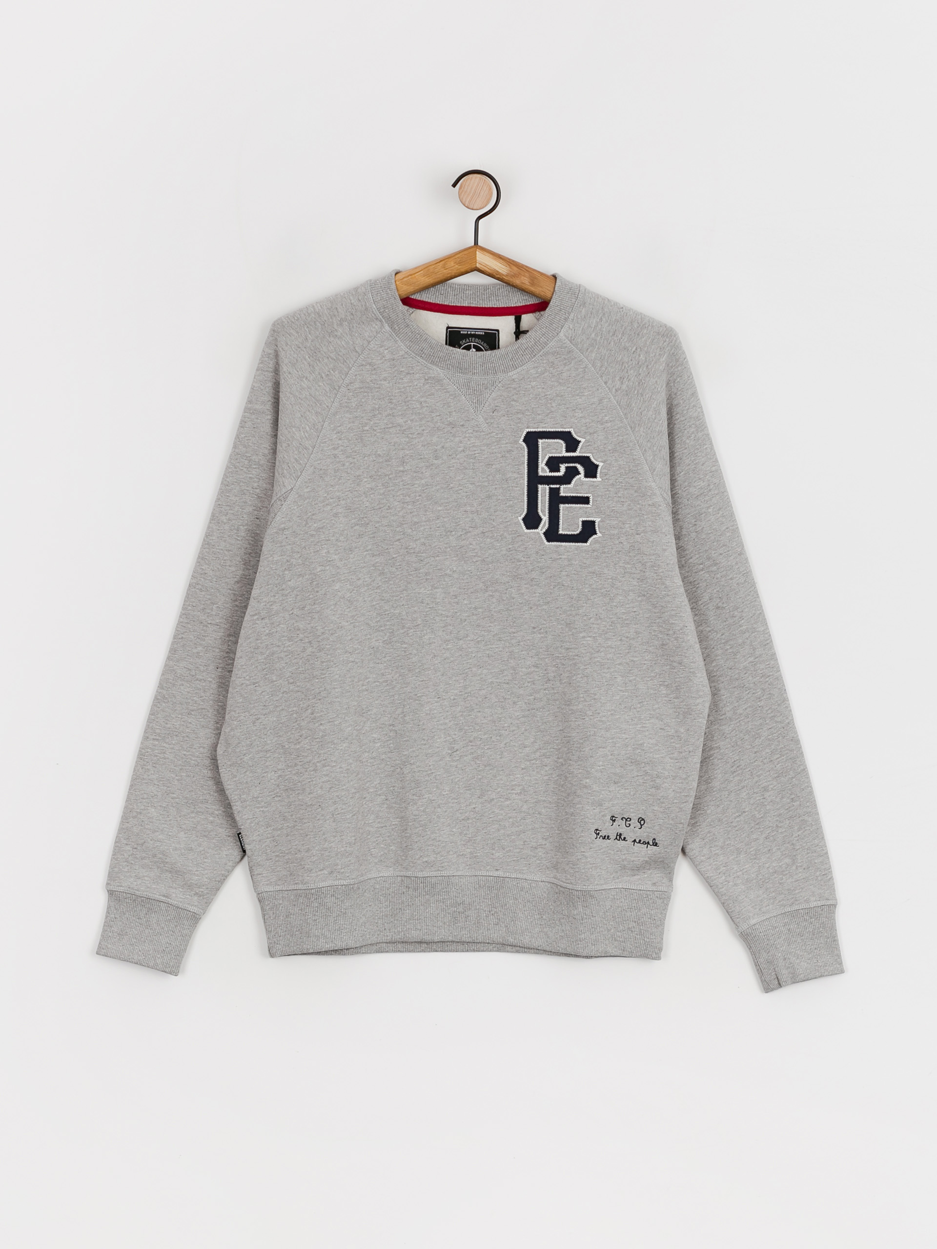 Bluza Element Pexe Crest Crew (grey heather)
