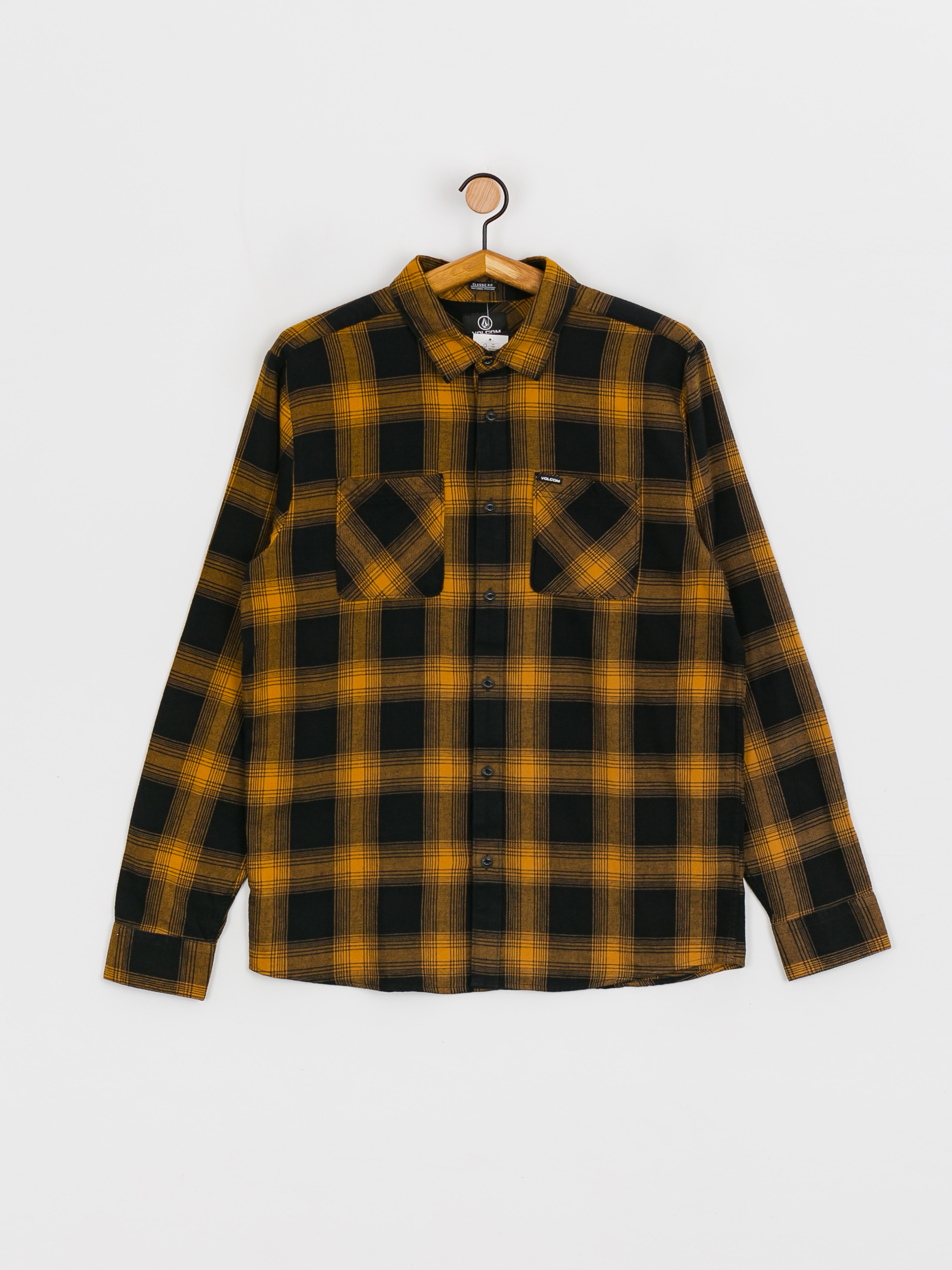Koszula Volcom Netastone Flannel Ls (rinsed black)