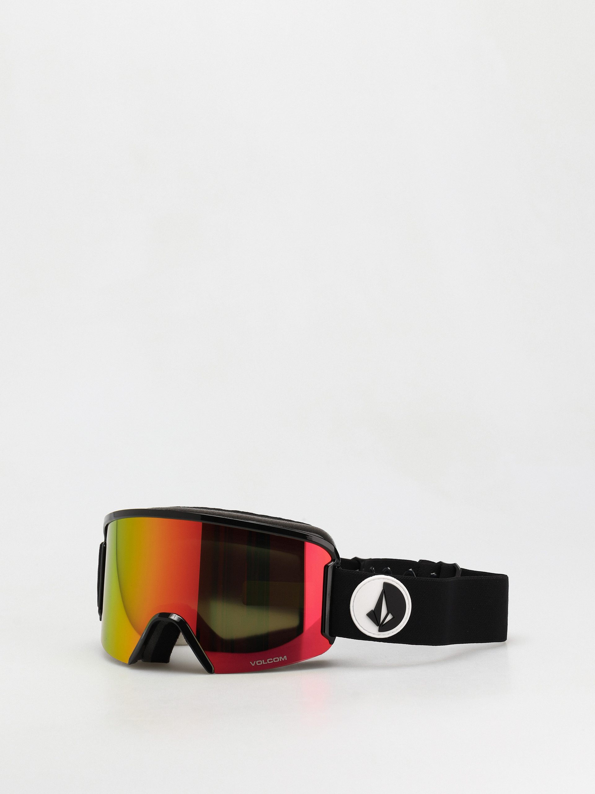 Gogle Volcom Garden (gloss black red chrome)