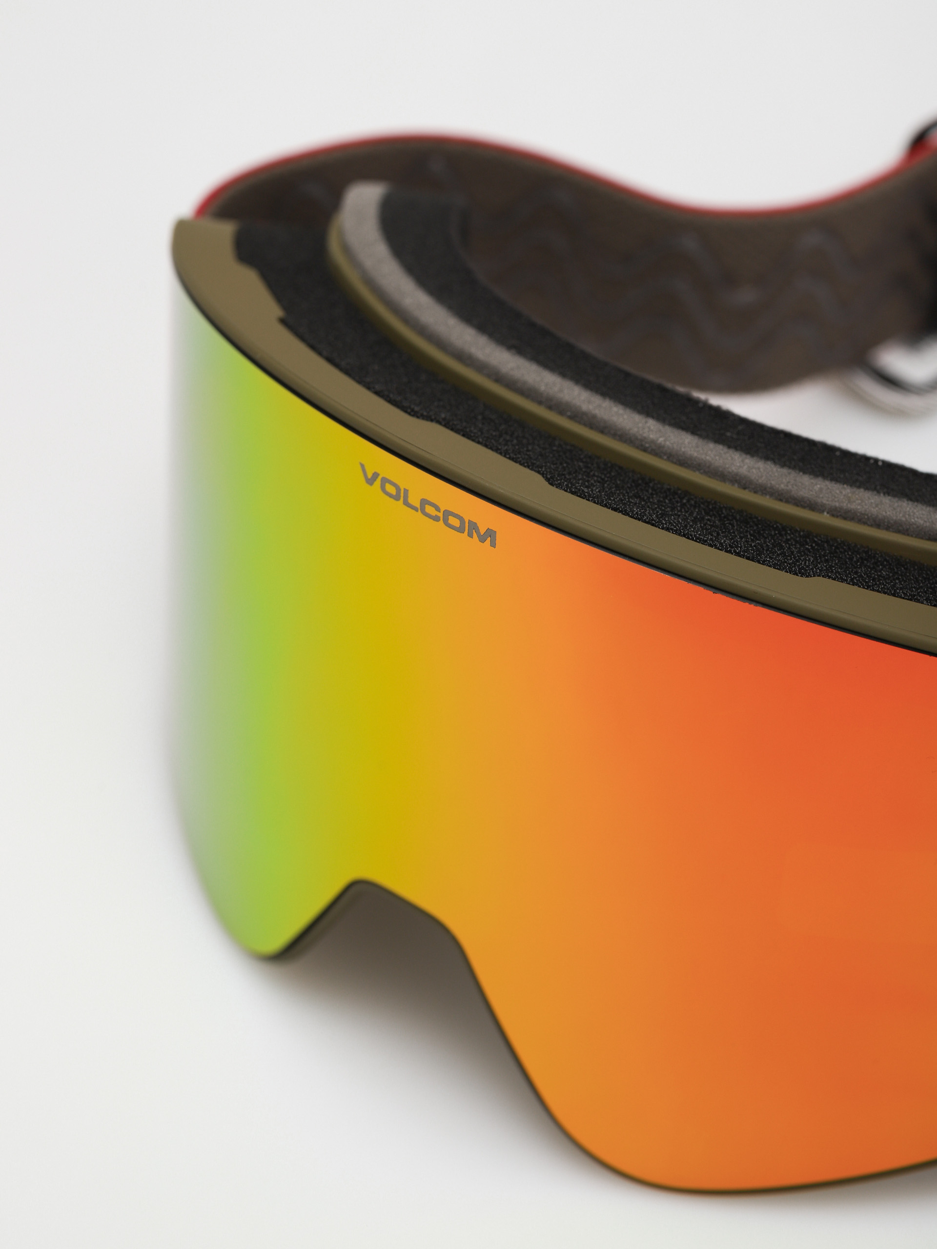 Gogle Volcom Odyssey (charamel/red red chrome)