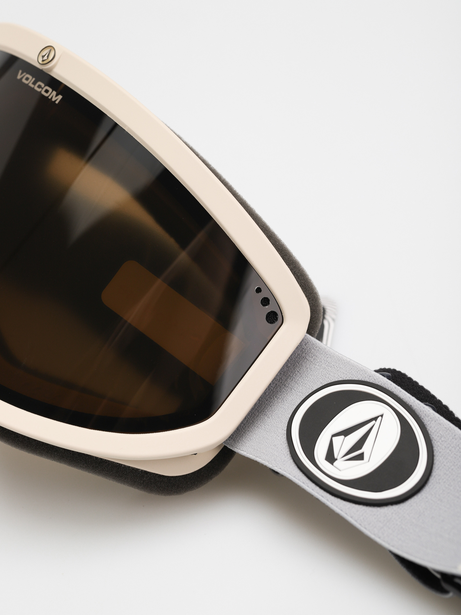 Gogle Volcom Footprints (light grey/khaki bronze)