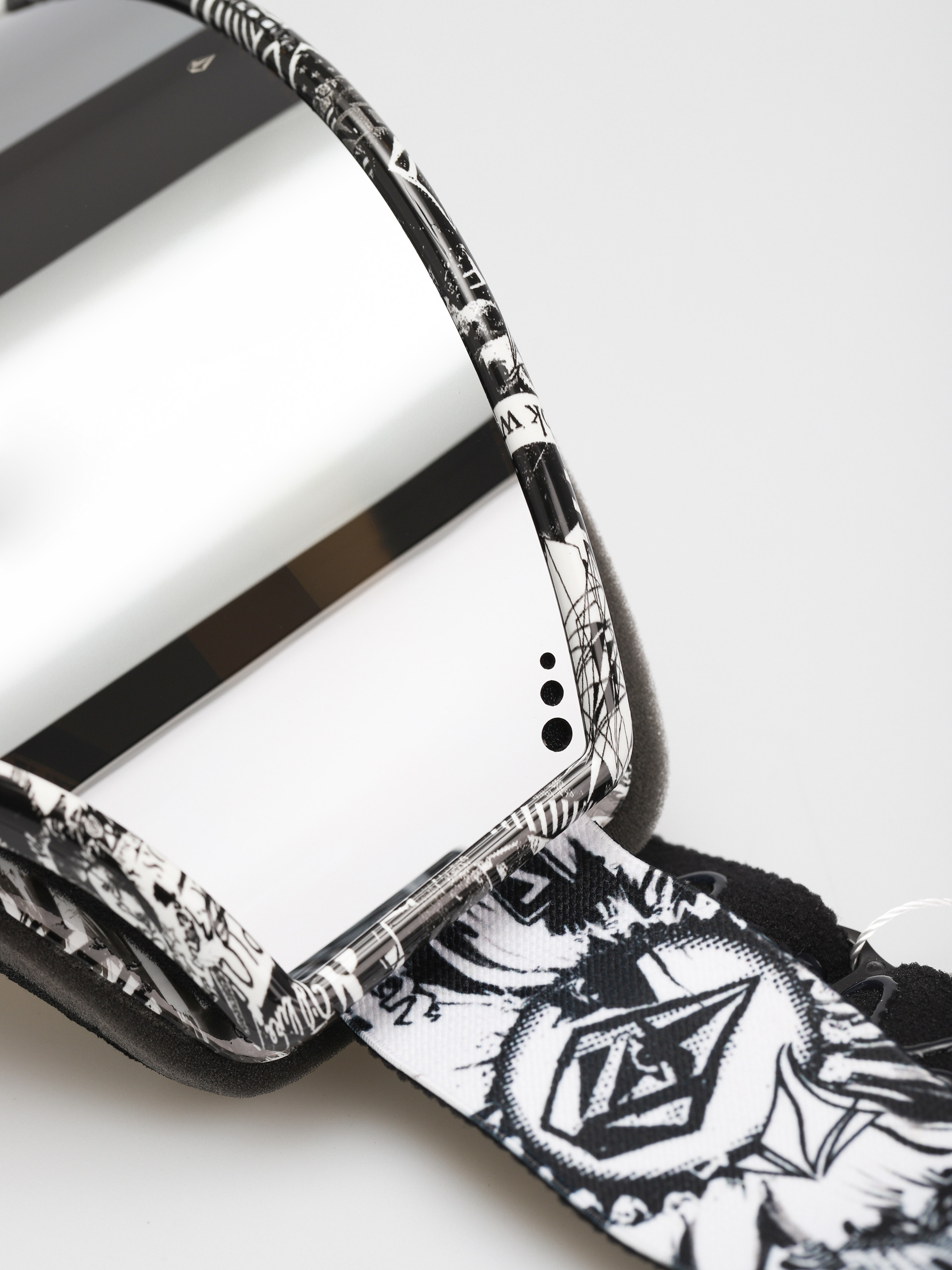 Gogle Volcom Yae (op art silver chrome)