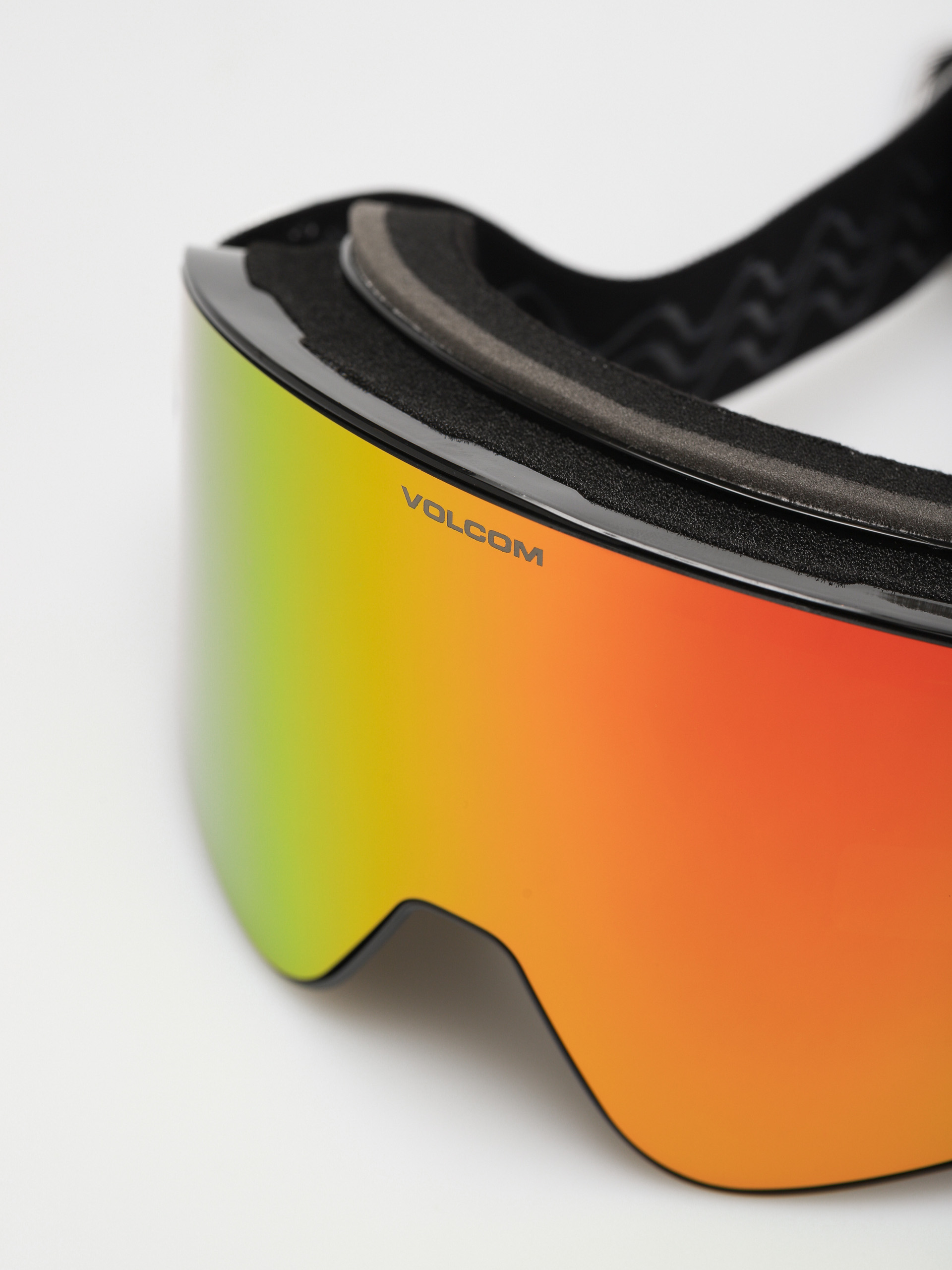 Gogle Volcom Odyssey (gloss black red chrome)