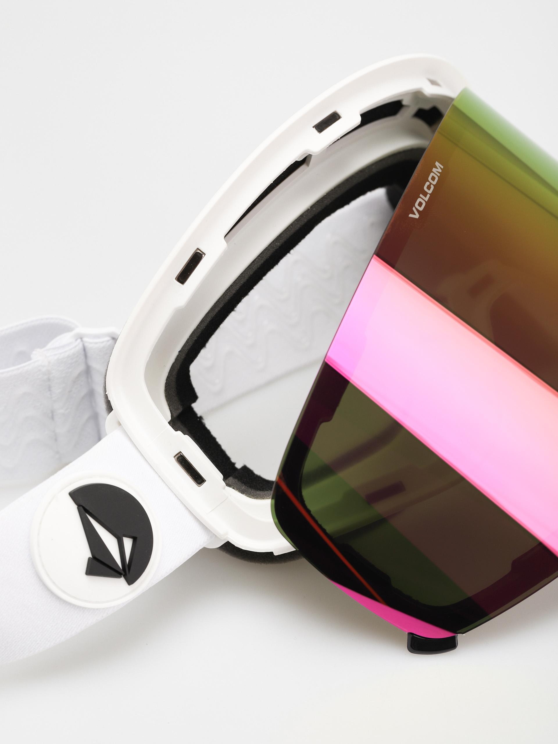 Gogle Volcom Odyssey (matte white pink chrome)