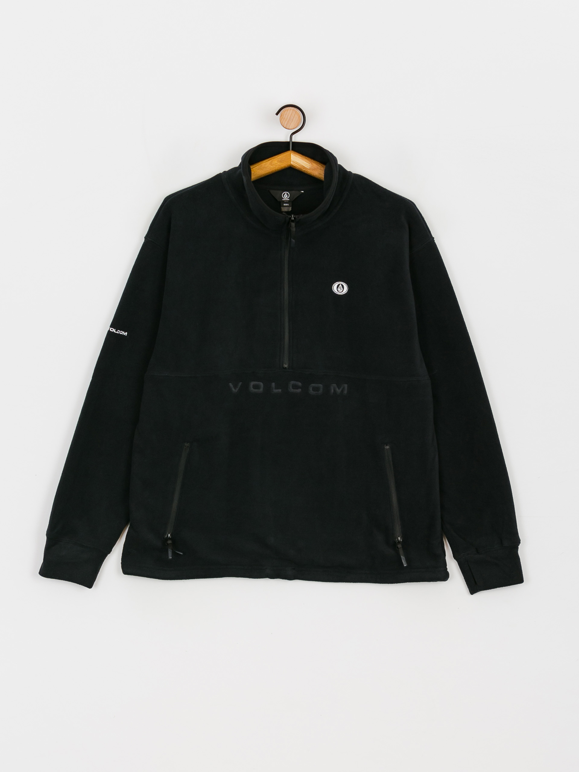 Męska Bluza aktywna Volcom V Science 1/2 Zip HD (black)