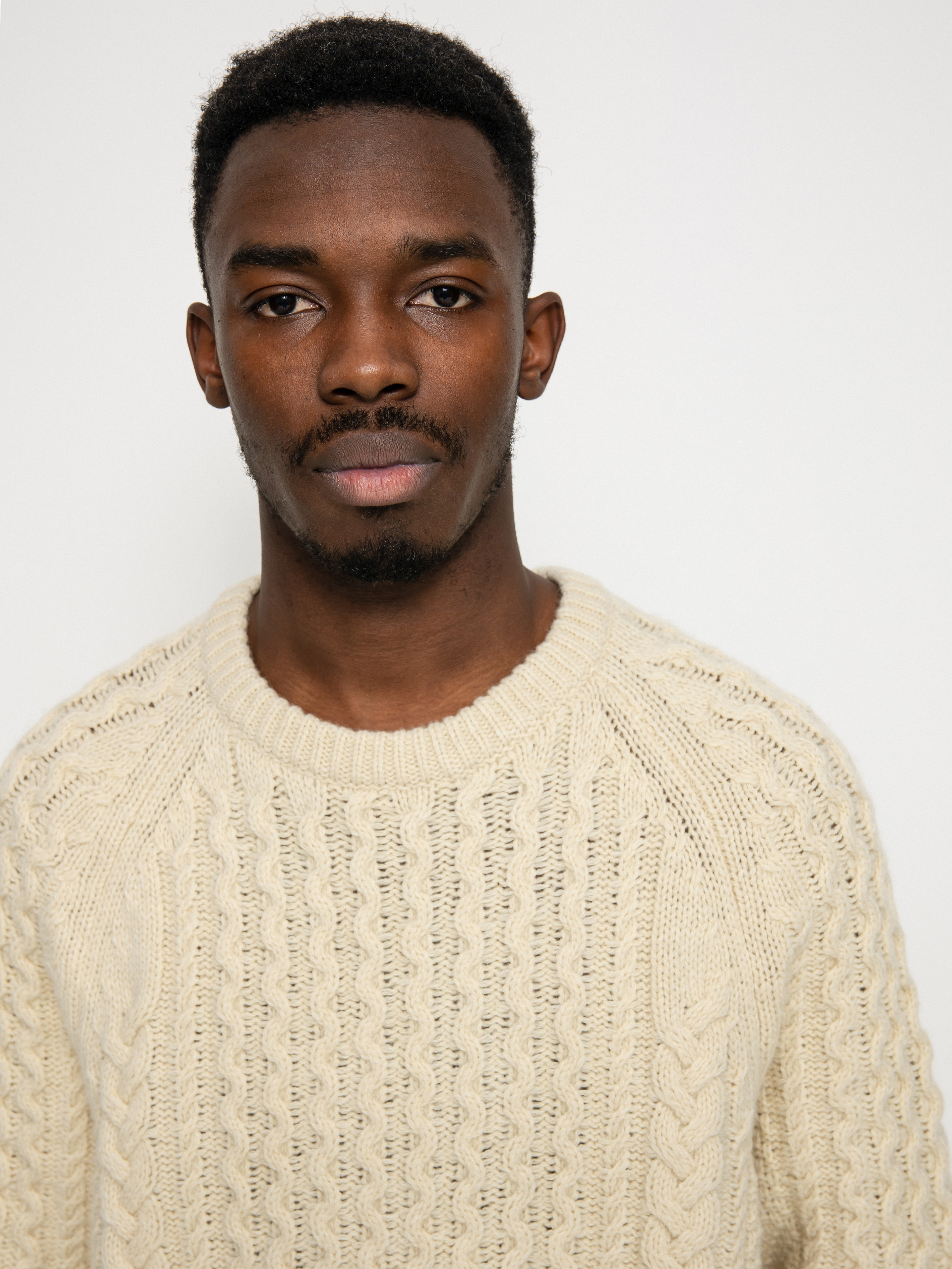 Sweter Patagonia Recycled Wool Cable Knit (natural)