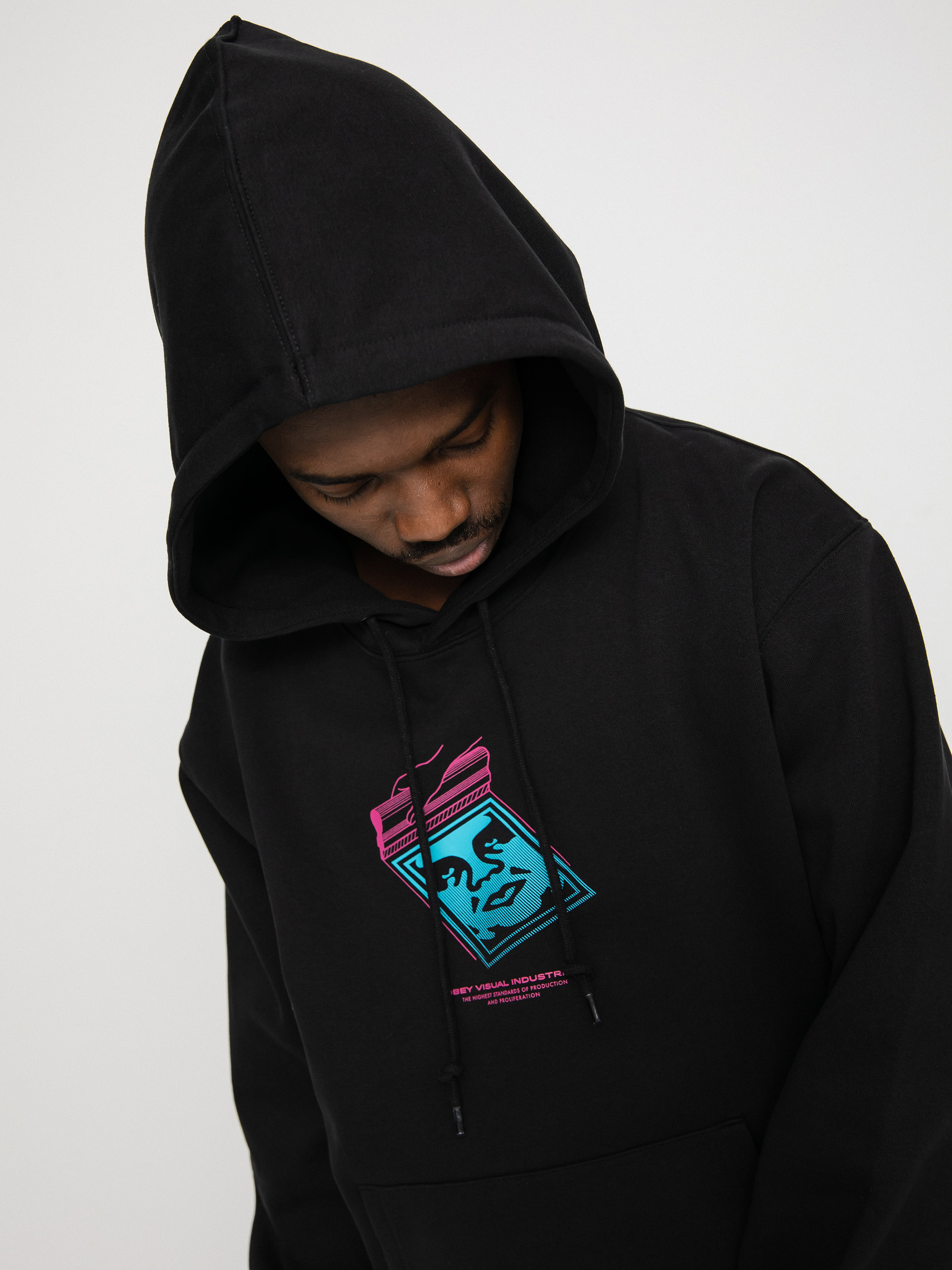 Bluza OBEY Obey Visual Ind (black)