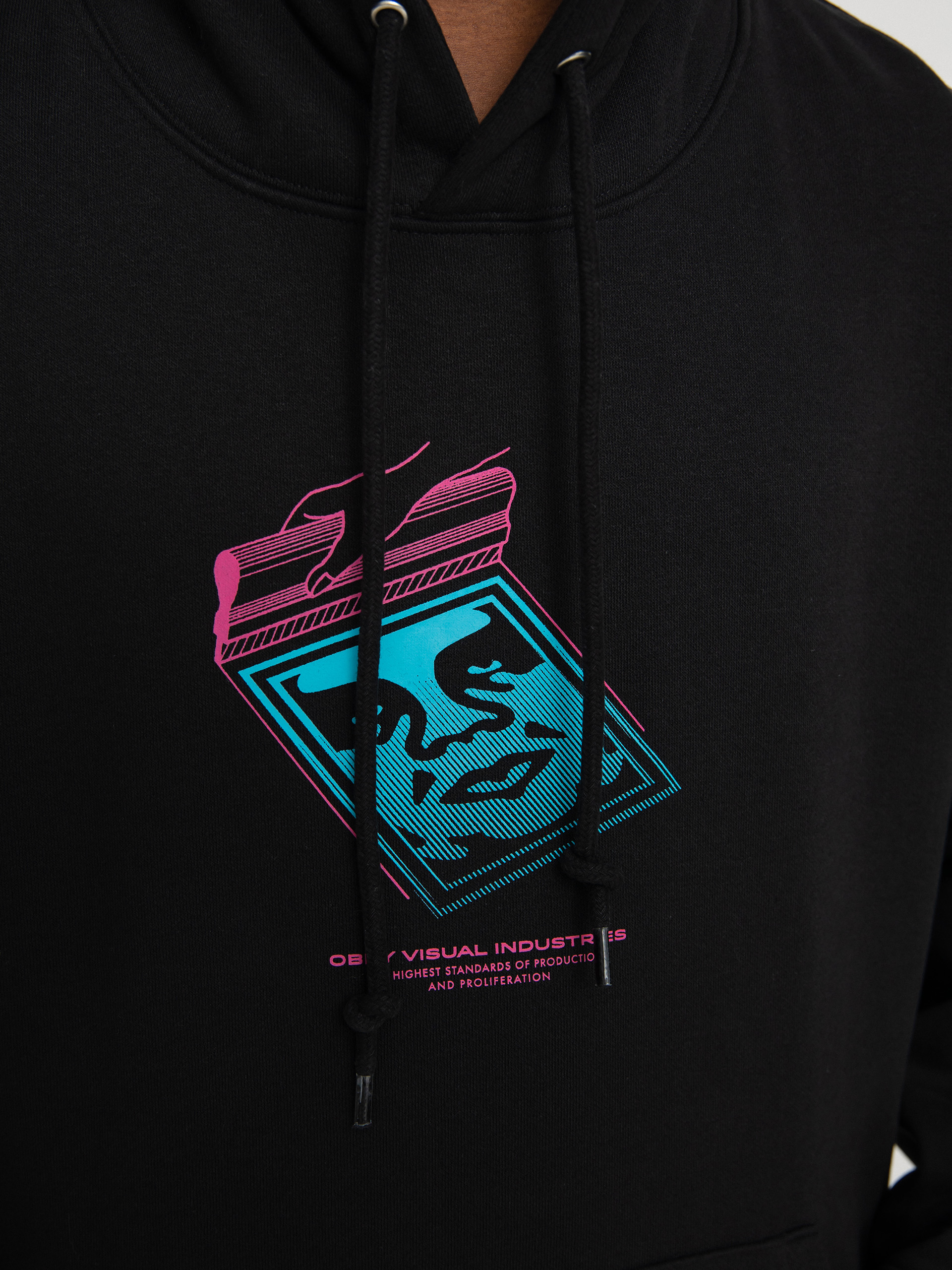 Bluza OBEY Obey Visual Ind (black)