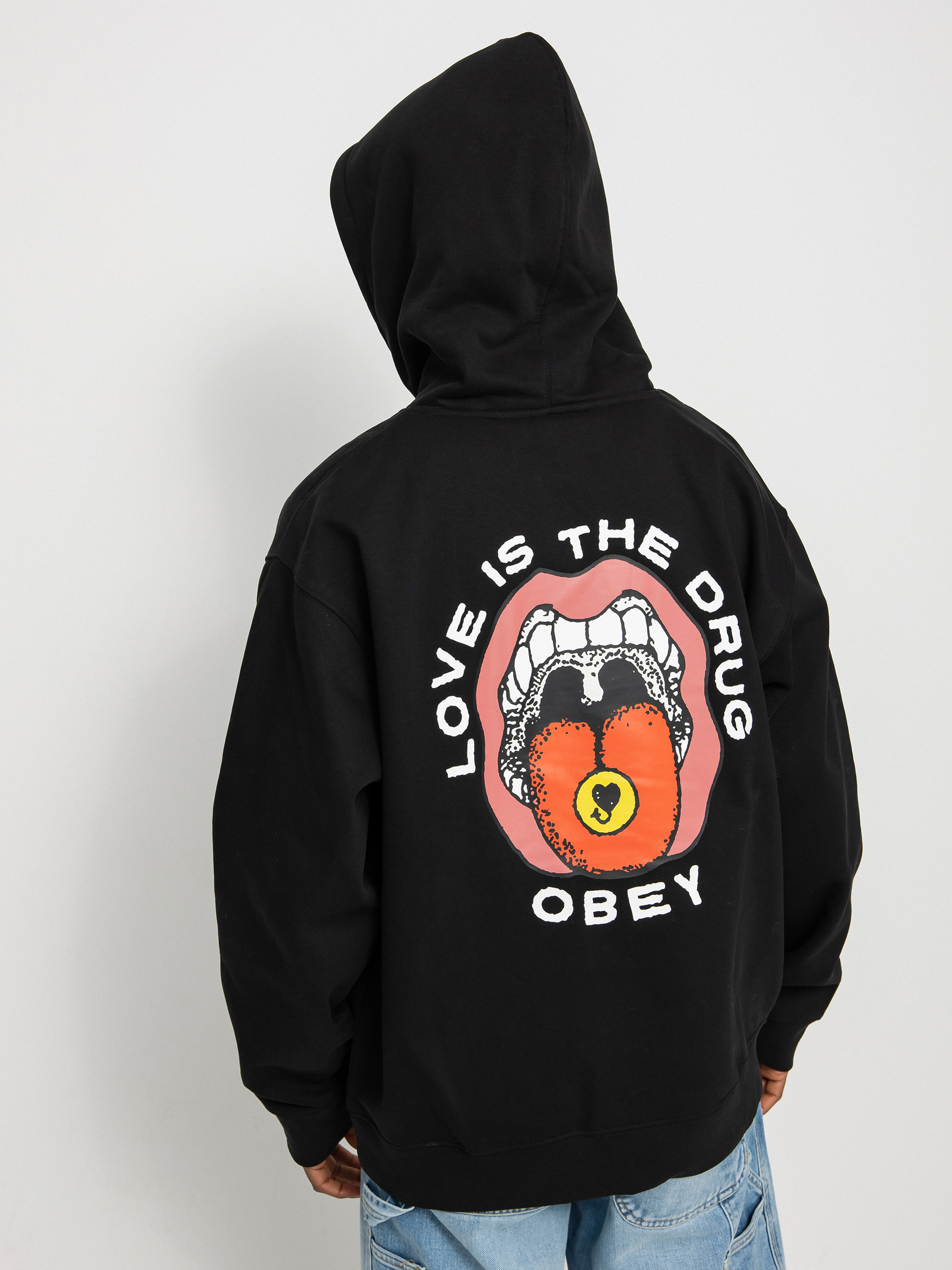 Bluza OBEY Love Is The Drug (black)