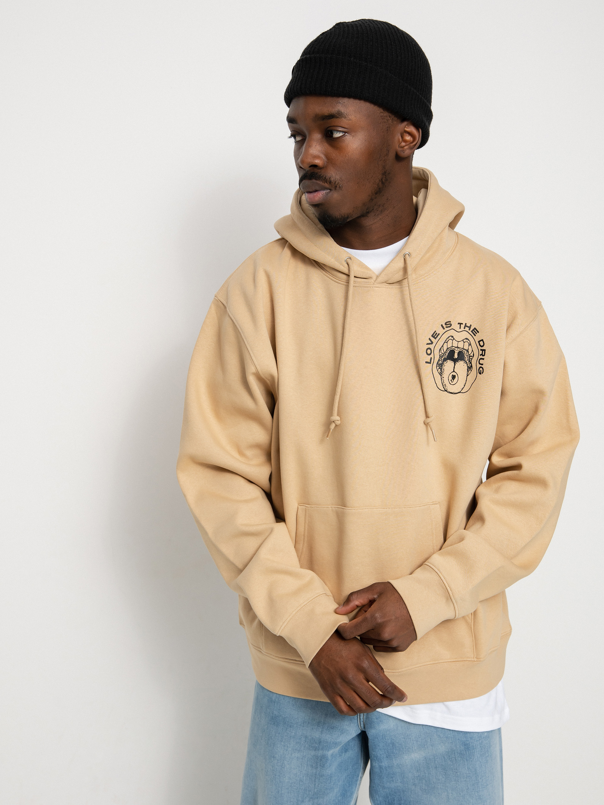 Bluza OBEY Love Is The Drug (oatmilk)