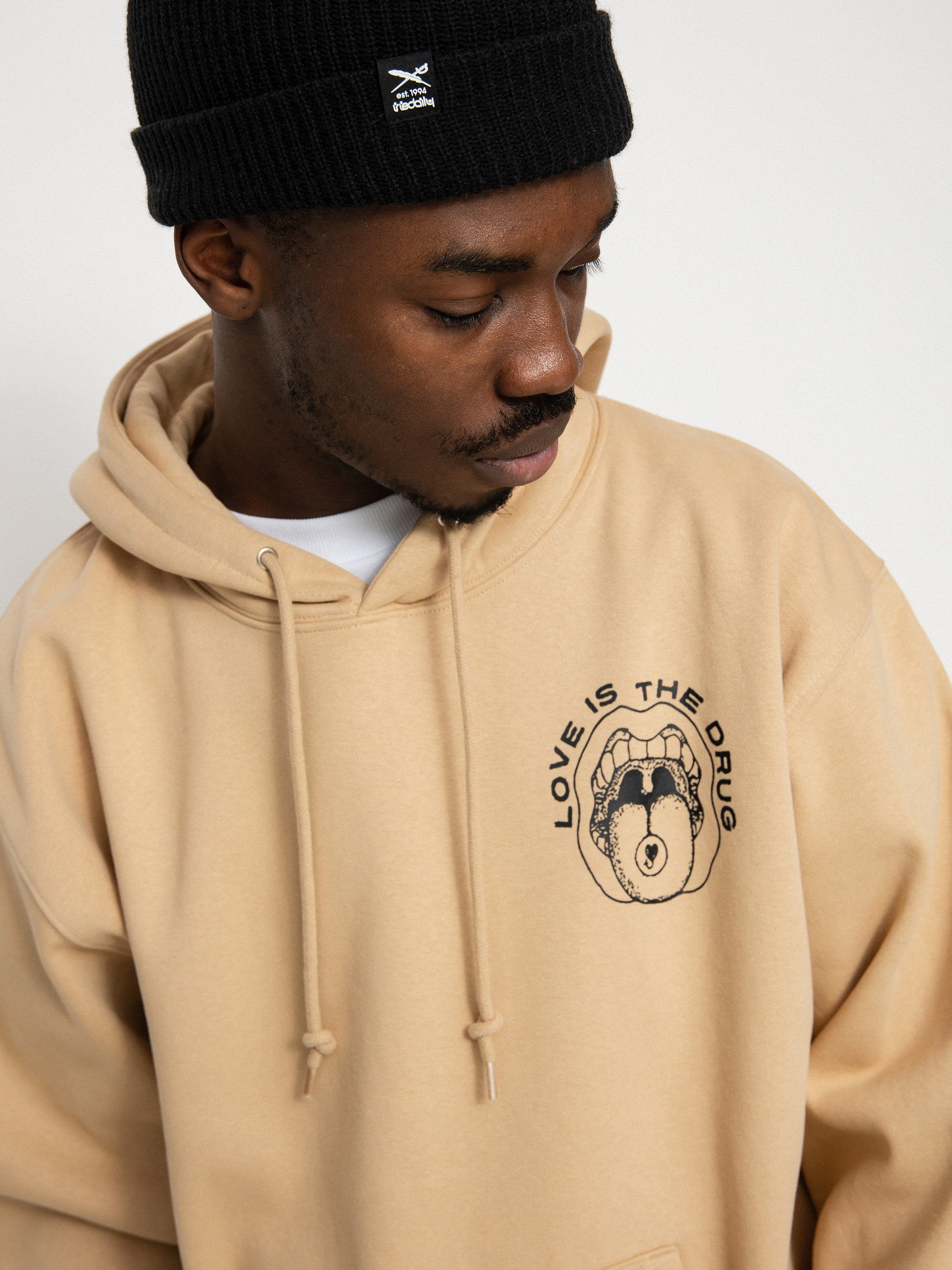 Bluza OBEY Love Is The Drug (oatmilk)