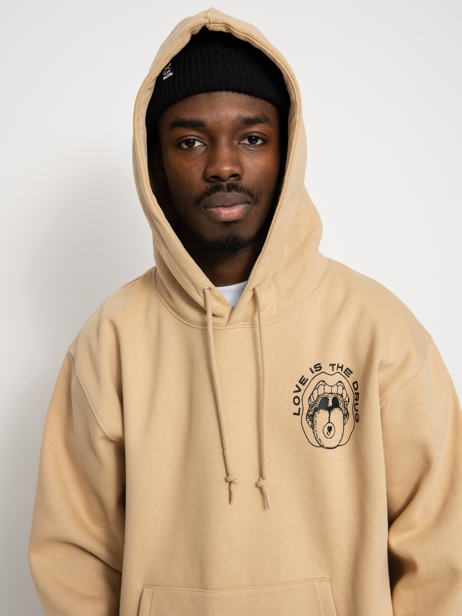 Bluza OBEY Love Is The Drug (oatmilk)