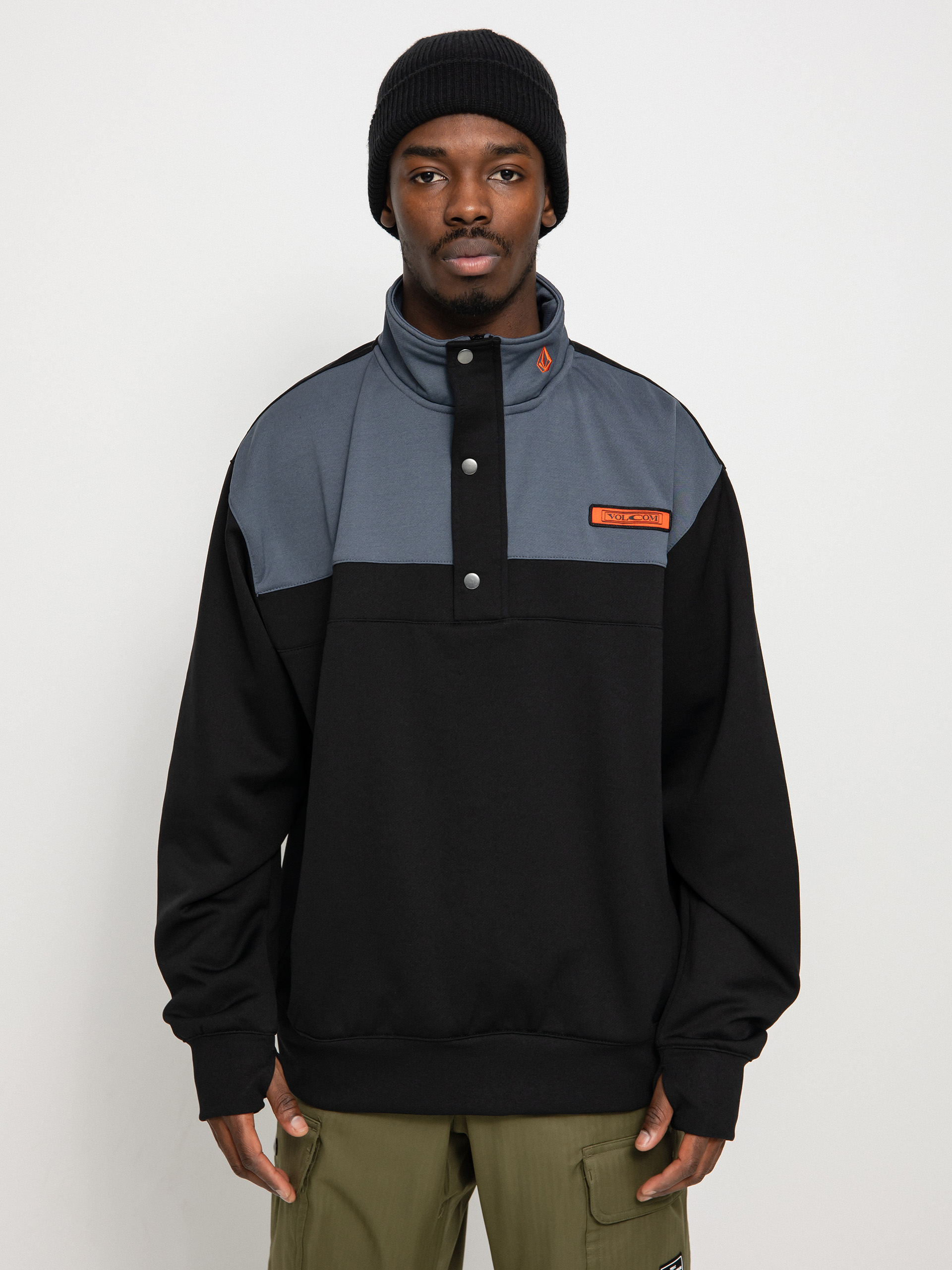 Męska Bluza aktywna Volcom She Crew (black)