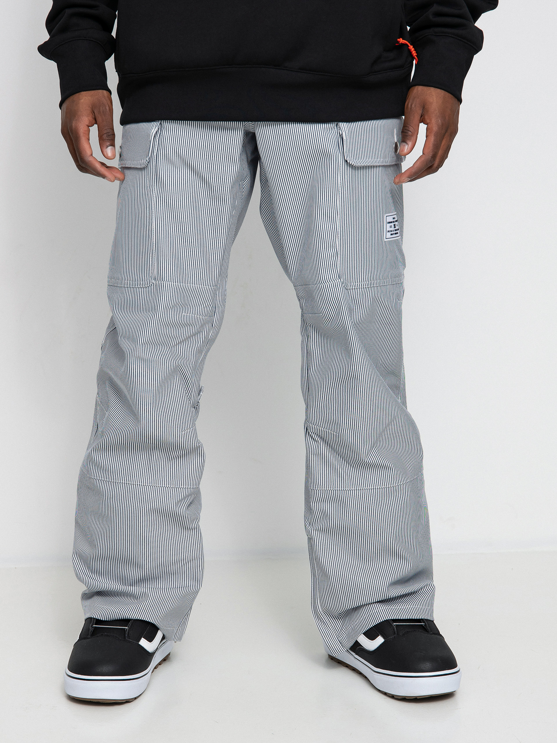 Męskie Spodnie snowboardowe DC Code (hickory stripe)
