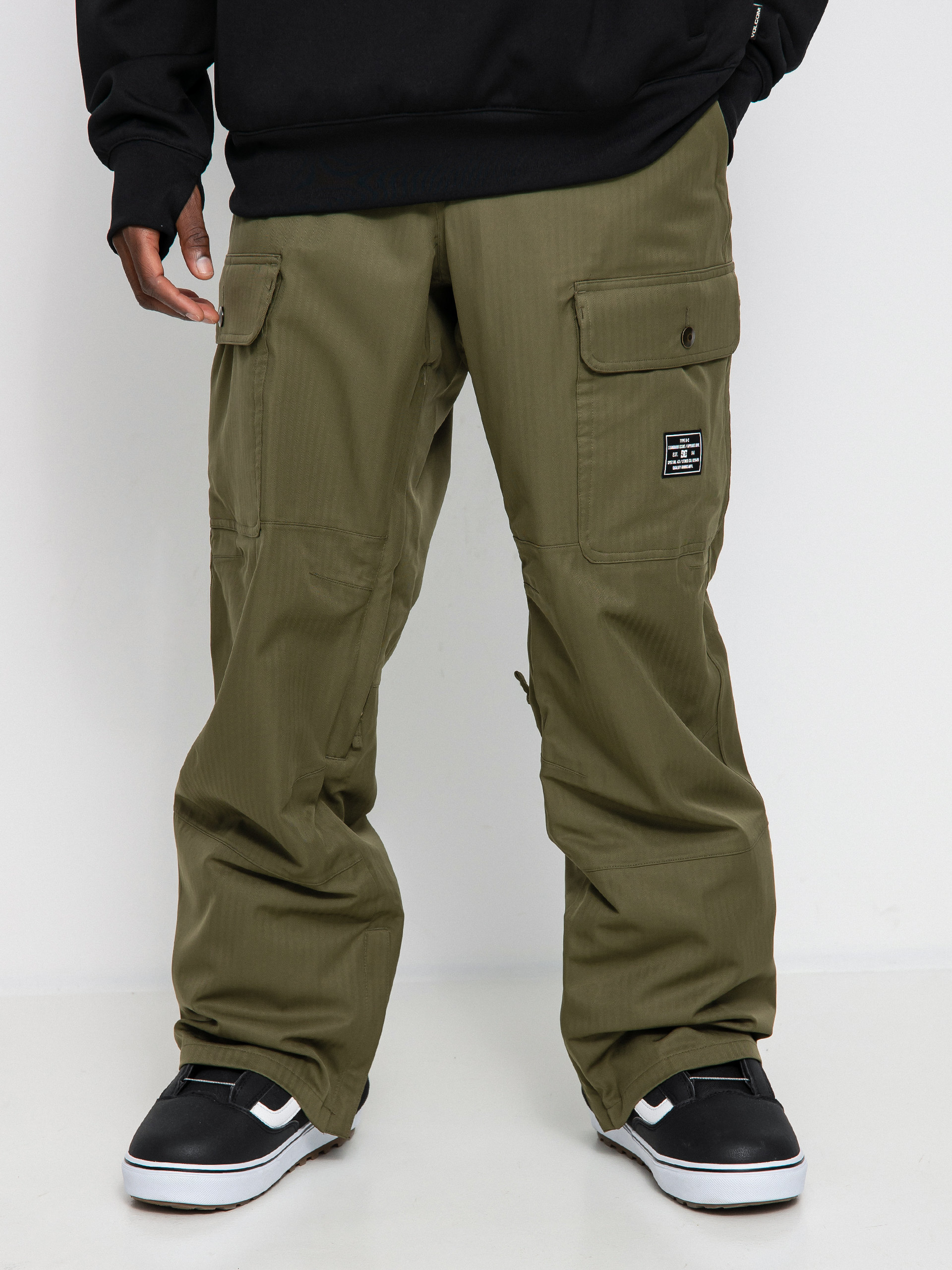 Męskie Spodnie snowboardowe DC Code (ivy green)