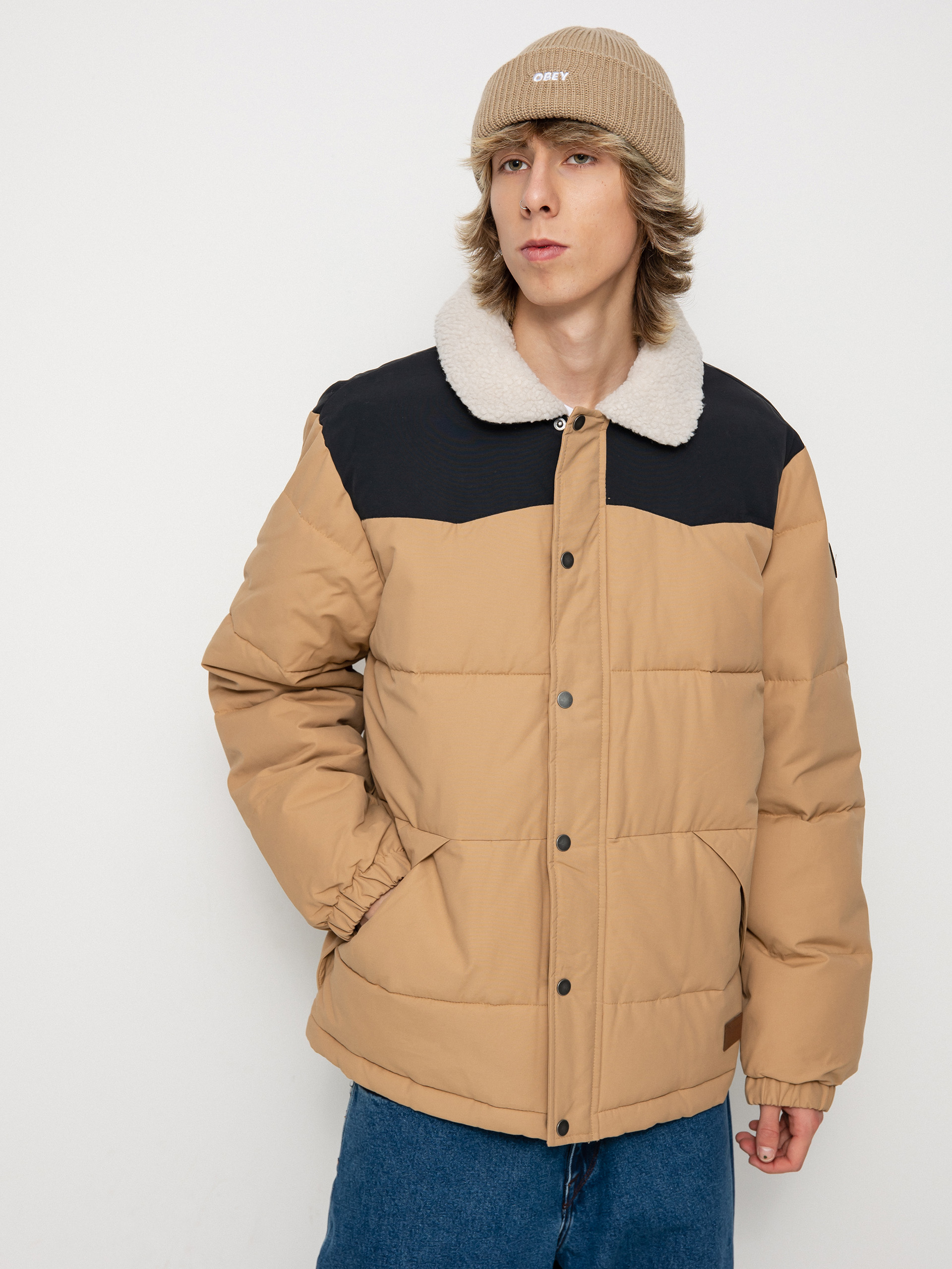 Kurtka Quiksilver The Puffer (tannin)