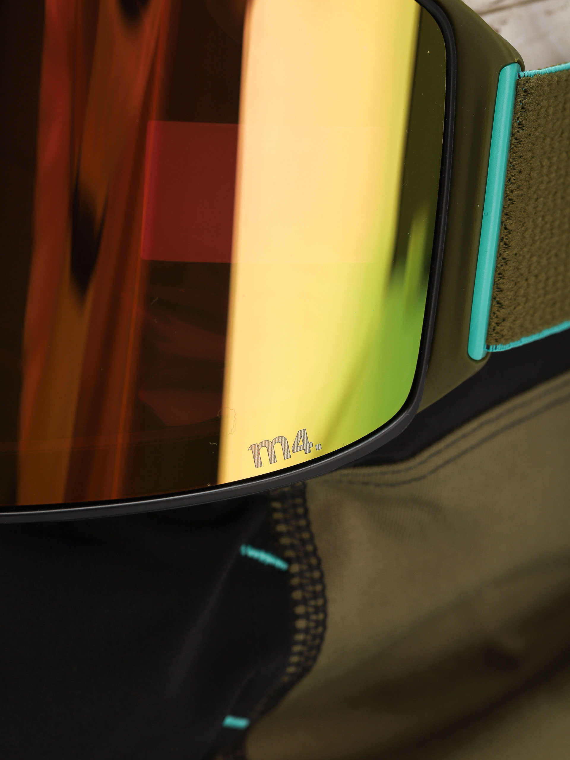 Gogle Anon M4 Cylindrical Mfi (green/perceive variable green/perceive cloudy pink)