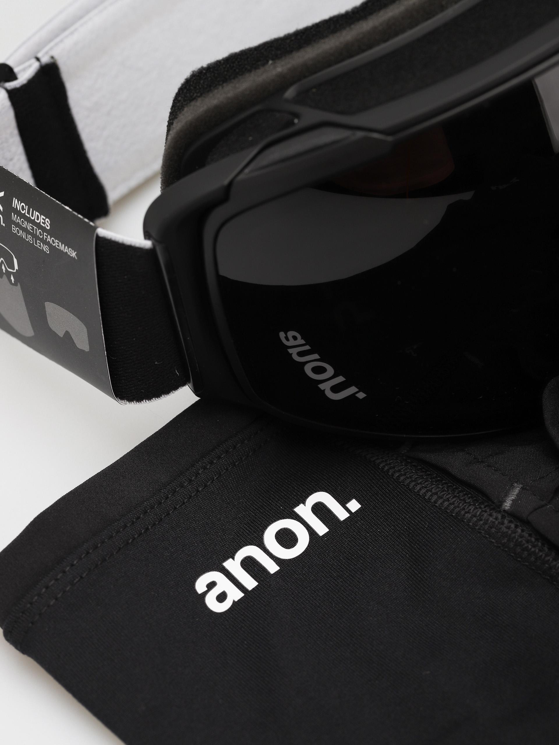 Gogle Anon M4S Polarized Toric Mfi (black/polar smoke/perceive variable violet)