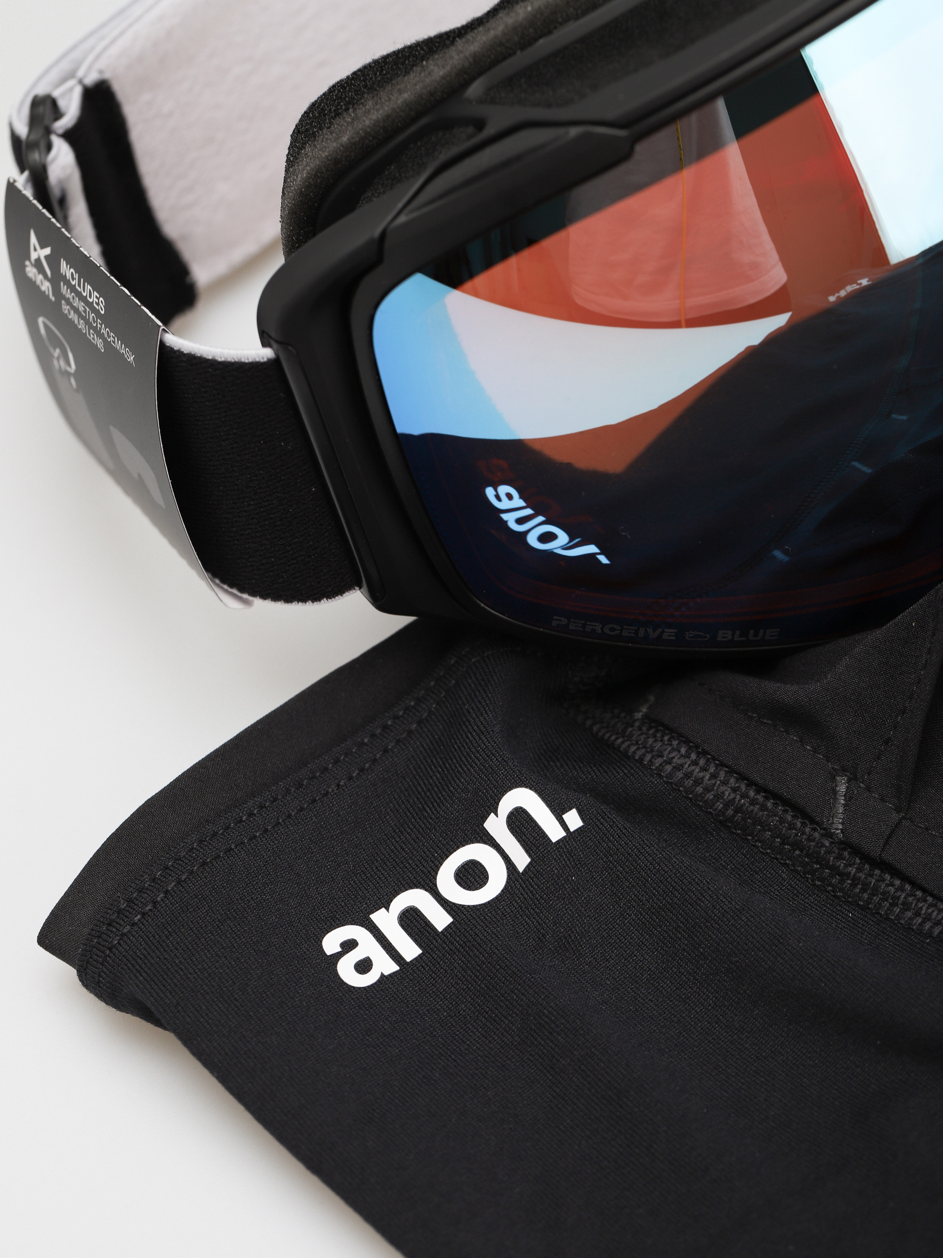 Gogle Anon M4S Toric Mfi (black/perceive variable blue/perceive cloudy pink)