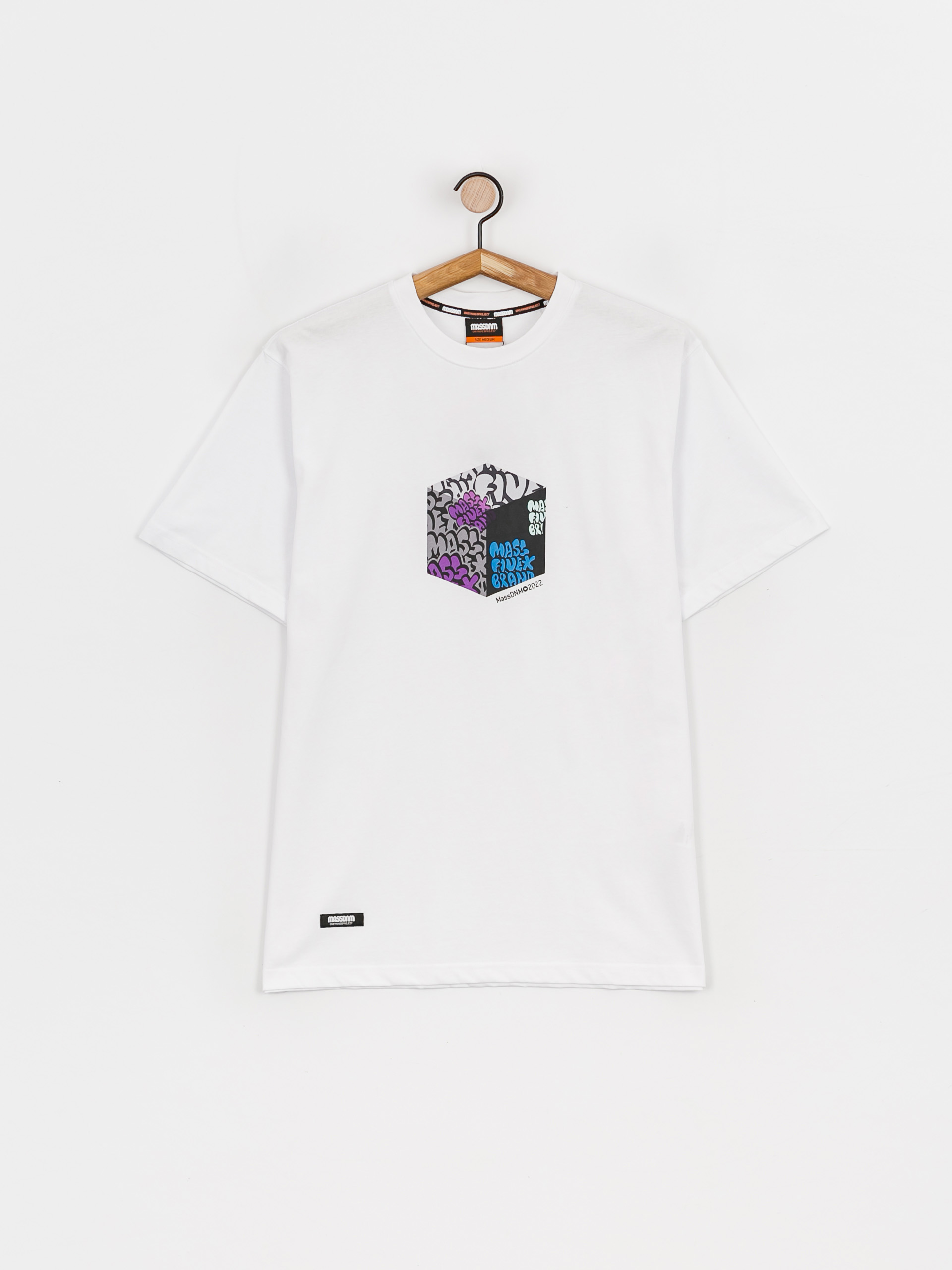 T-shirt MassDnm Cube (white)