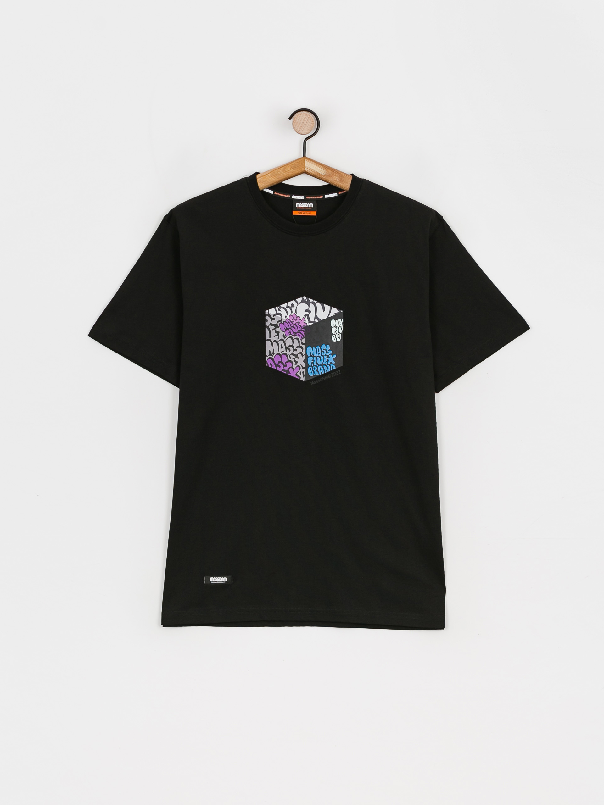 T-shirt MassDnm Cube (black)