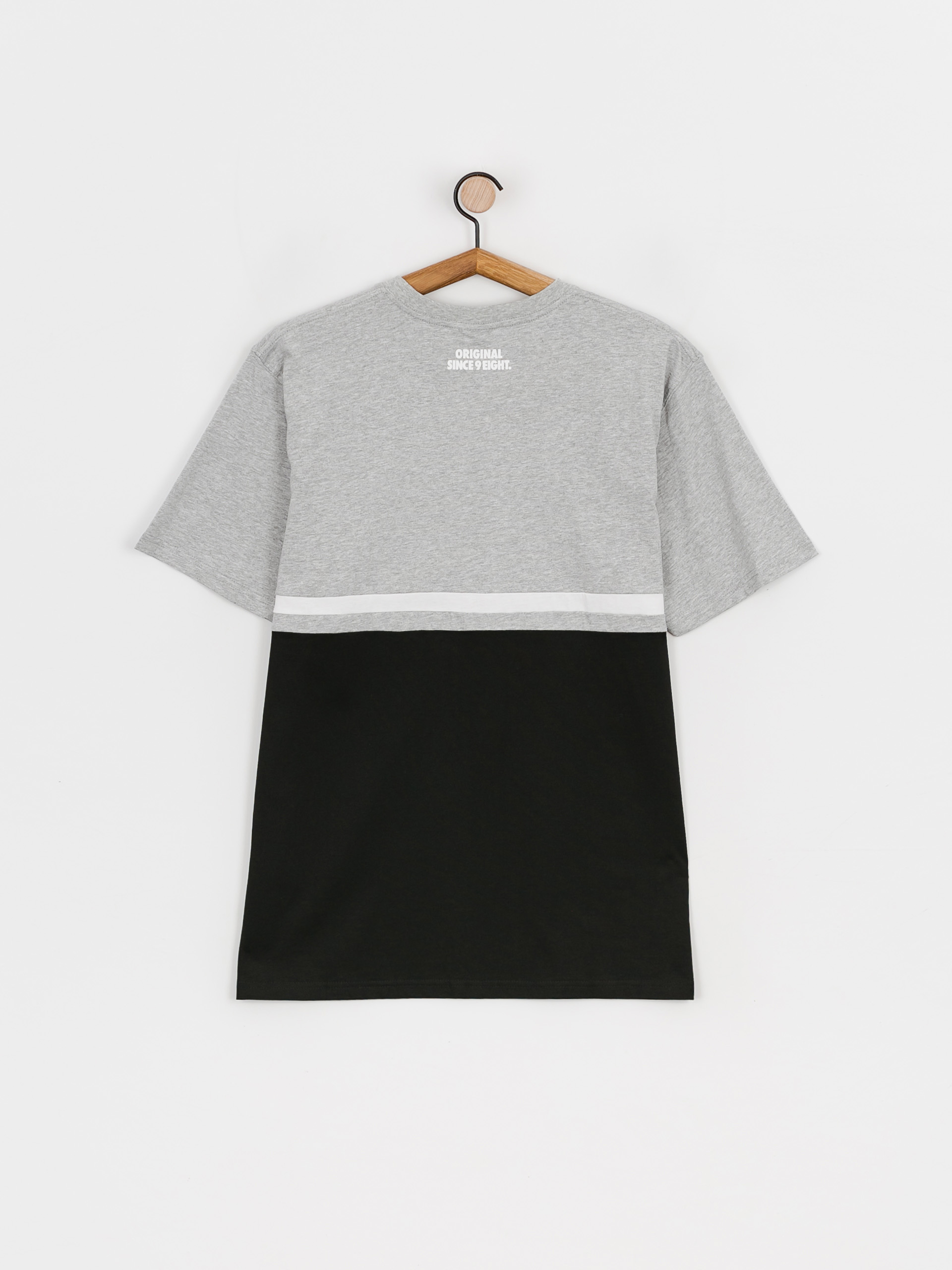 T-shirt MassDnm Cut (heather grey/black)