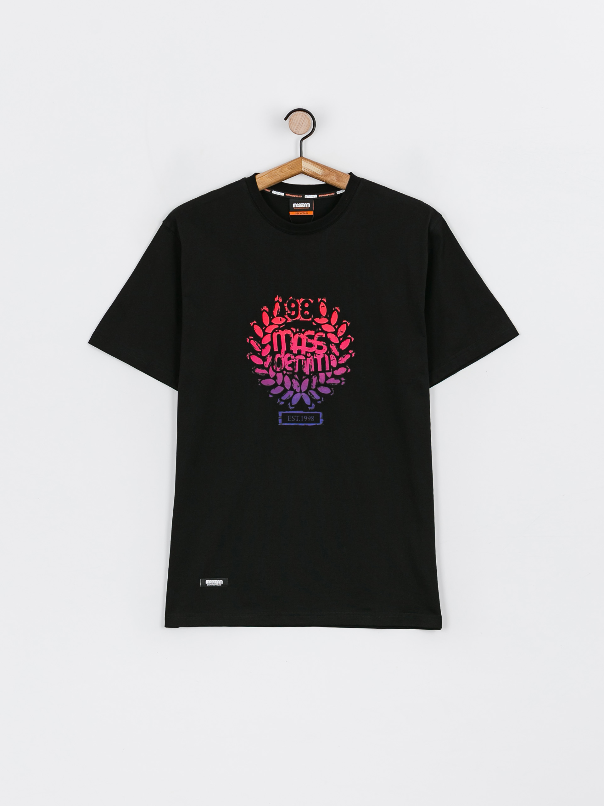 T-shirt MassDnm Daub (black)