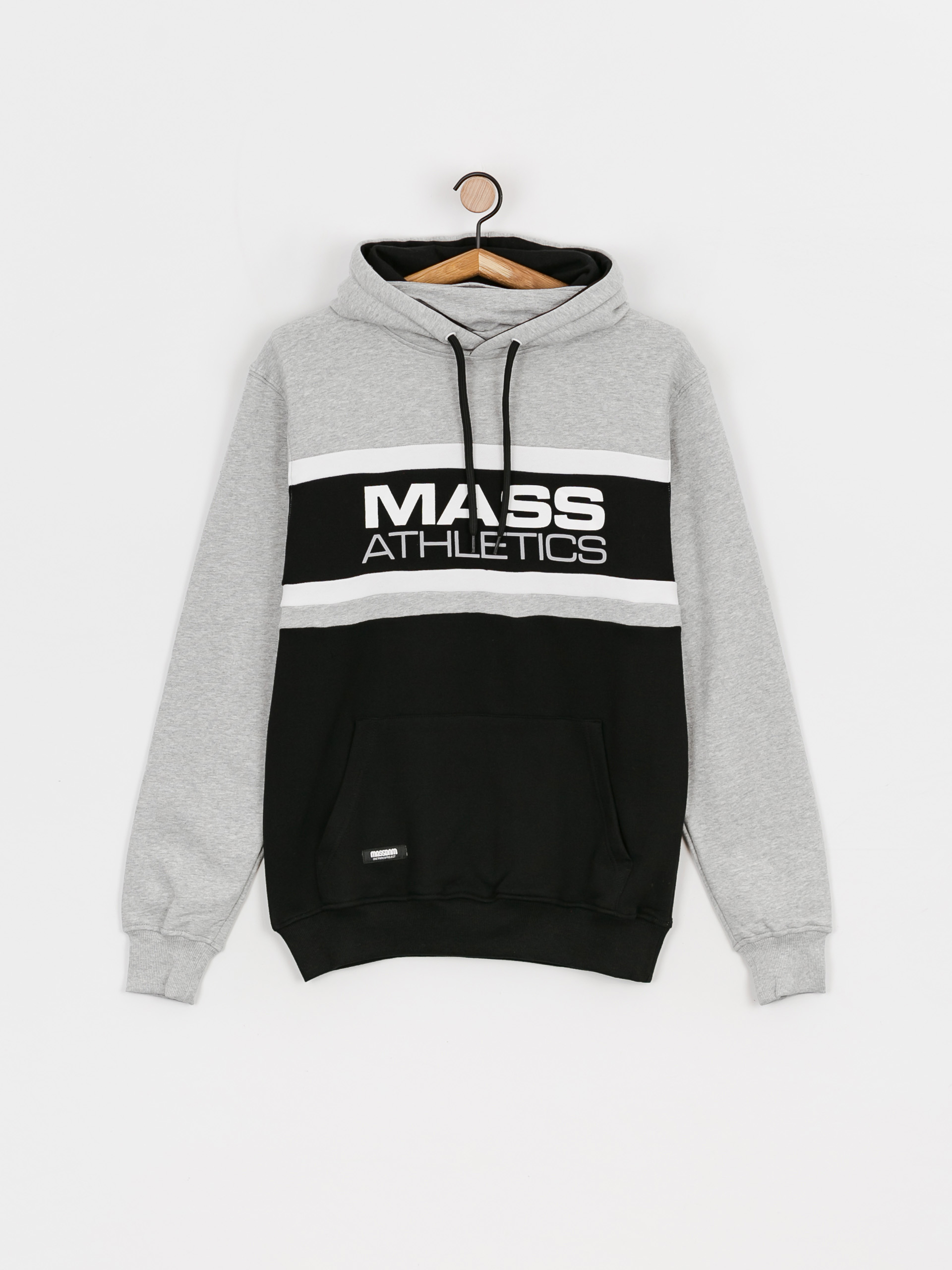 Bluza z kapturem MassDnm Cut HD (heather grey/black)