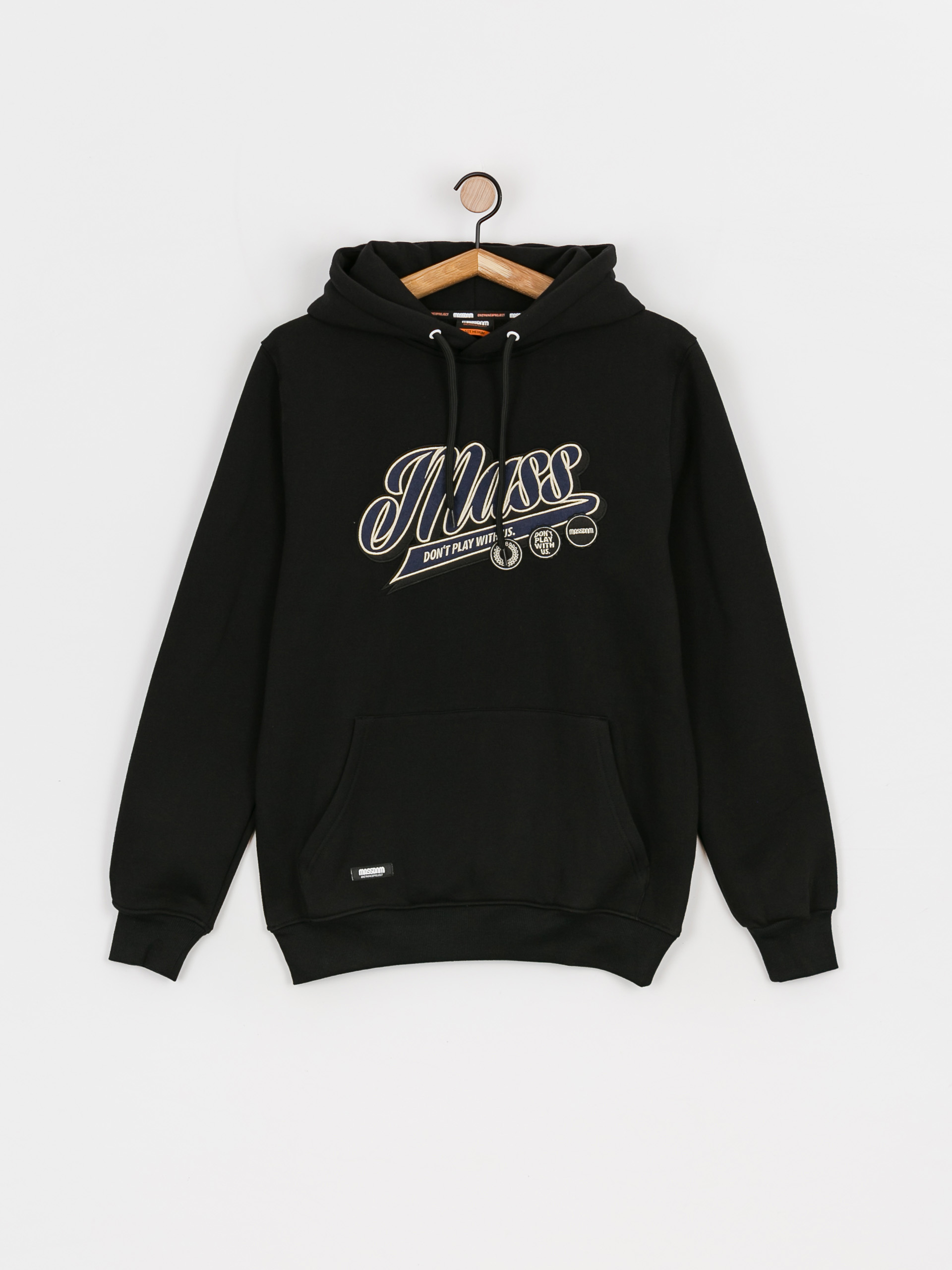 Bluza z kapturem MassDnm Overtime HD (black)