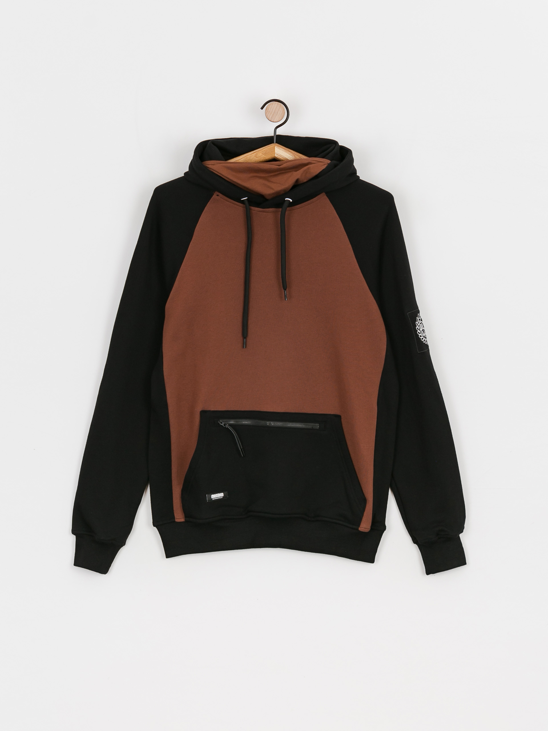 Bluza z kapturem MassDnm Berg HD (black/brown)