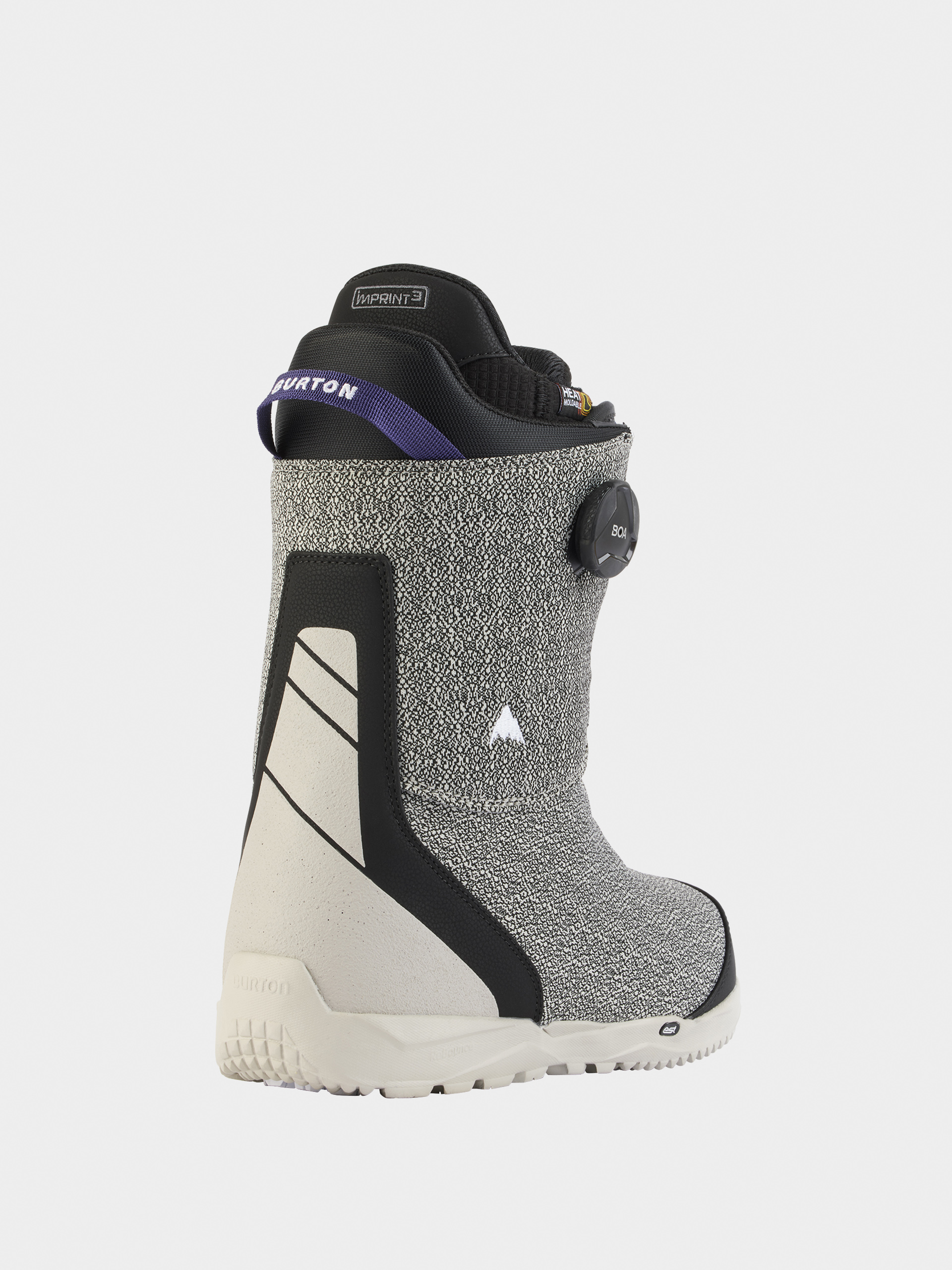 Męskie Buty snowboardowe Burton Swath Boa (gray/multi)