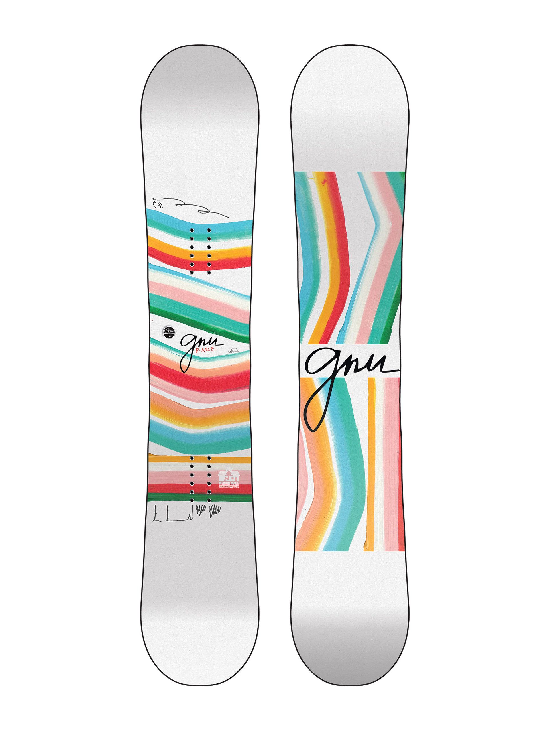Damska Deska snowboardowa Gnu B Nice