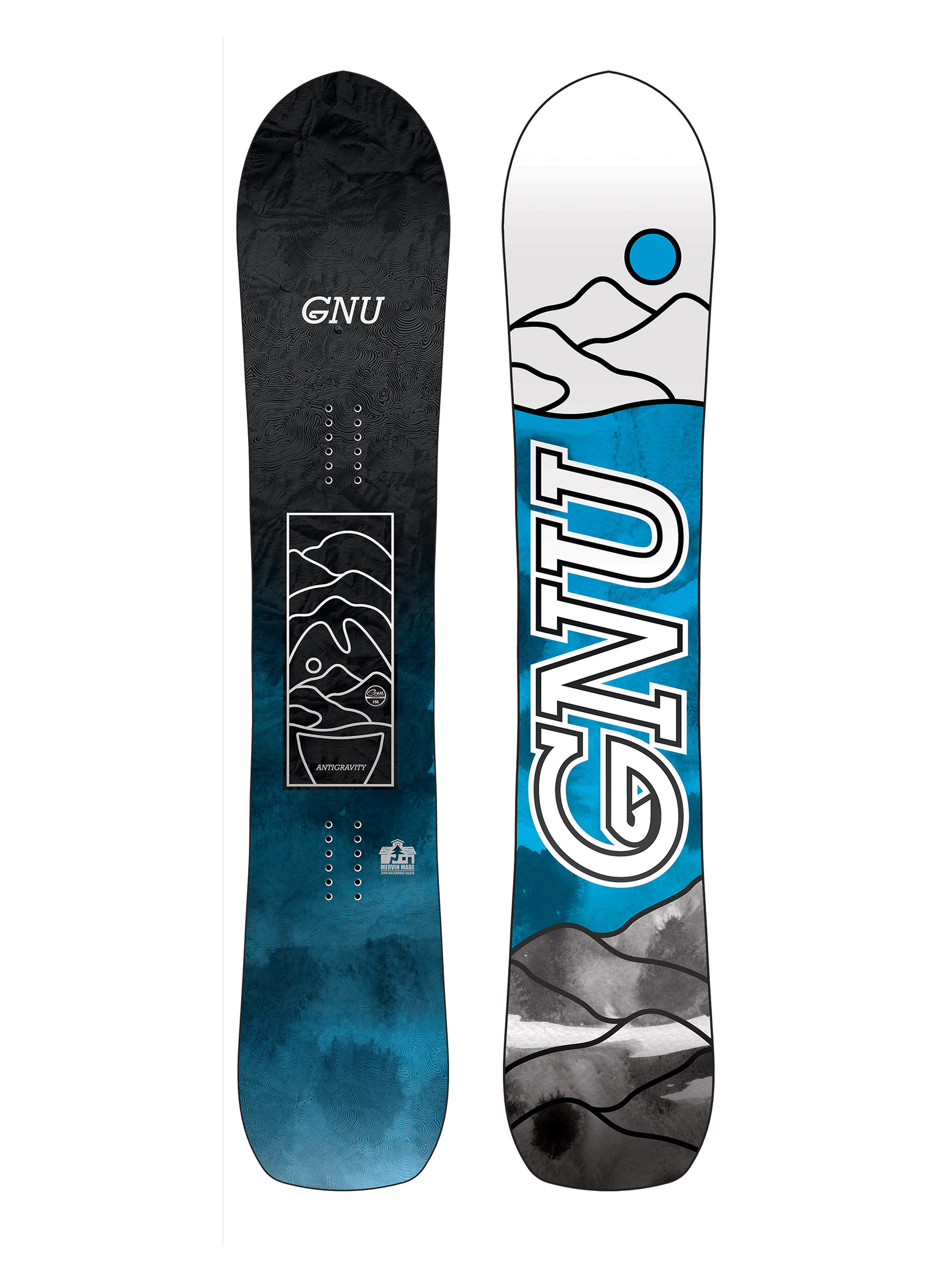 Męska Deska snowboardowa Gnu Antigravity